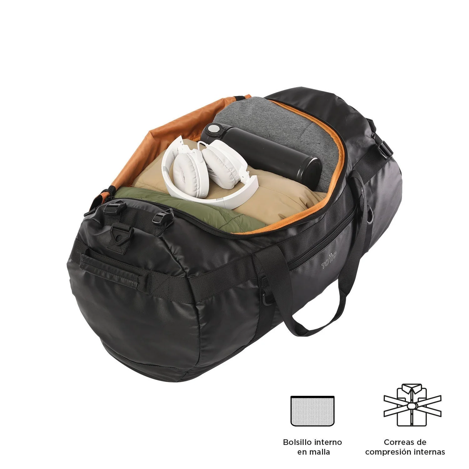 Bolsa 2 en 1 negro - Image 4