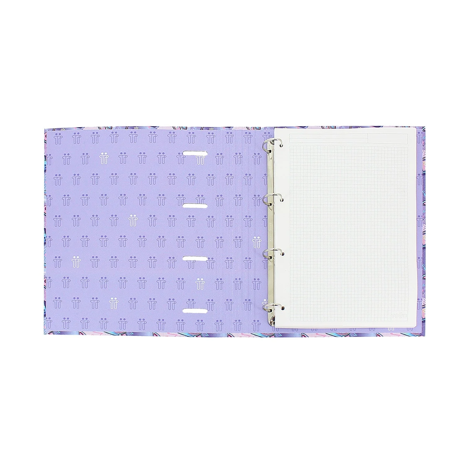 Carpeta de 4 anillas corazones pastel - Image 23