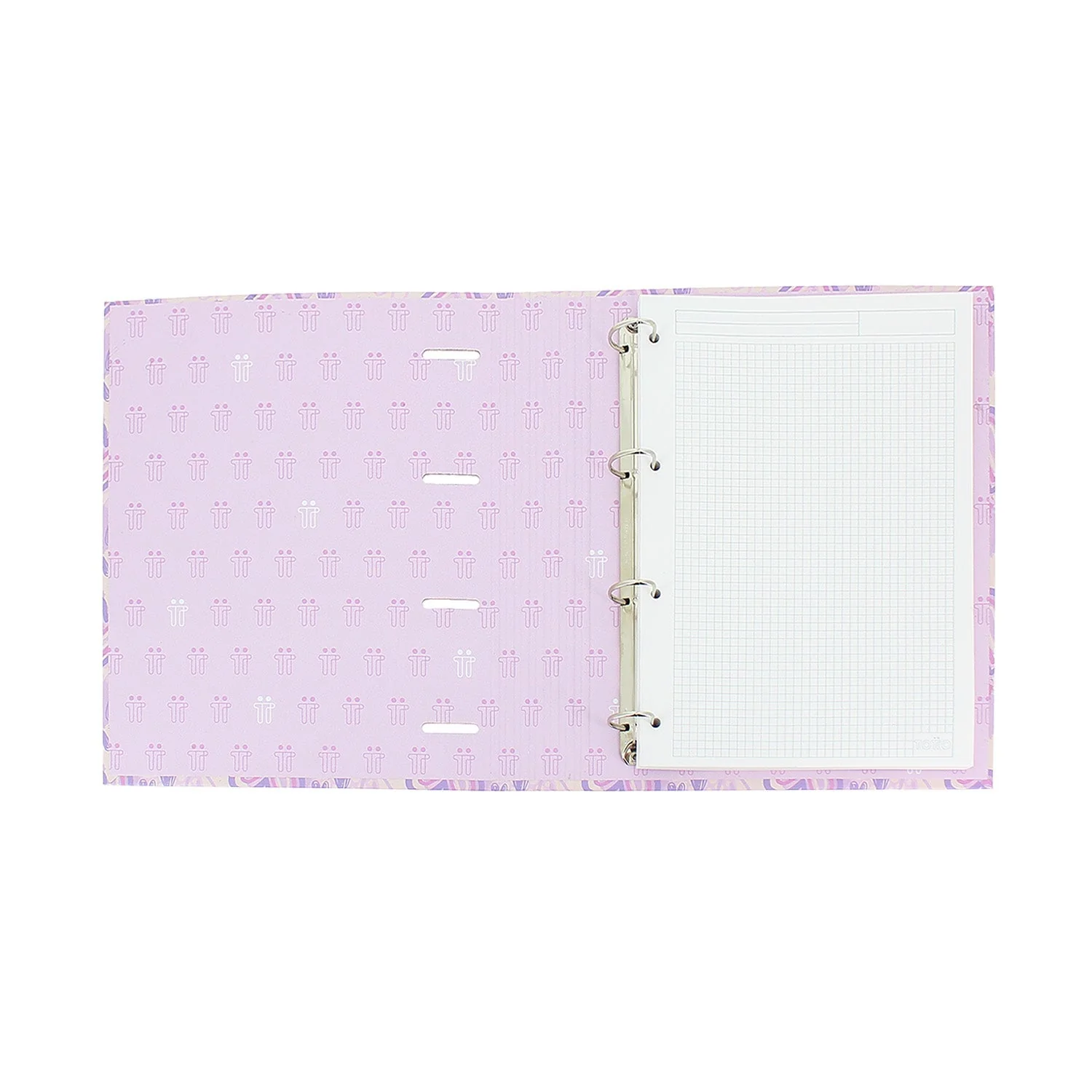 Carpeta de 4 anillas corazones pastel - Image 25