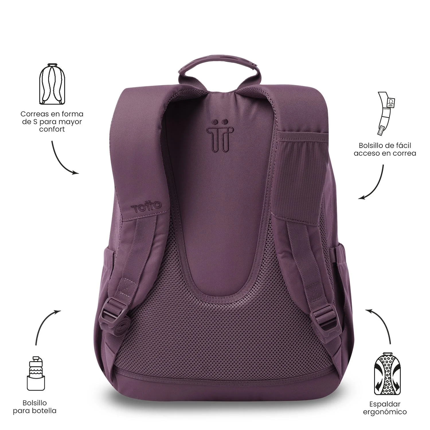 Mochila Acuarela Ecole Solid - Image 18