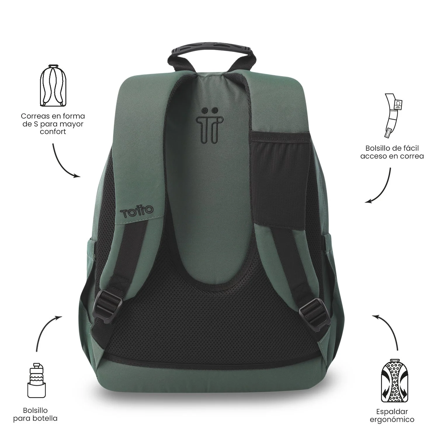 Mochila Acuarela Ecole Solid - Image 19