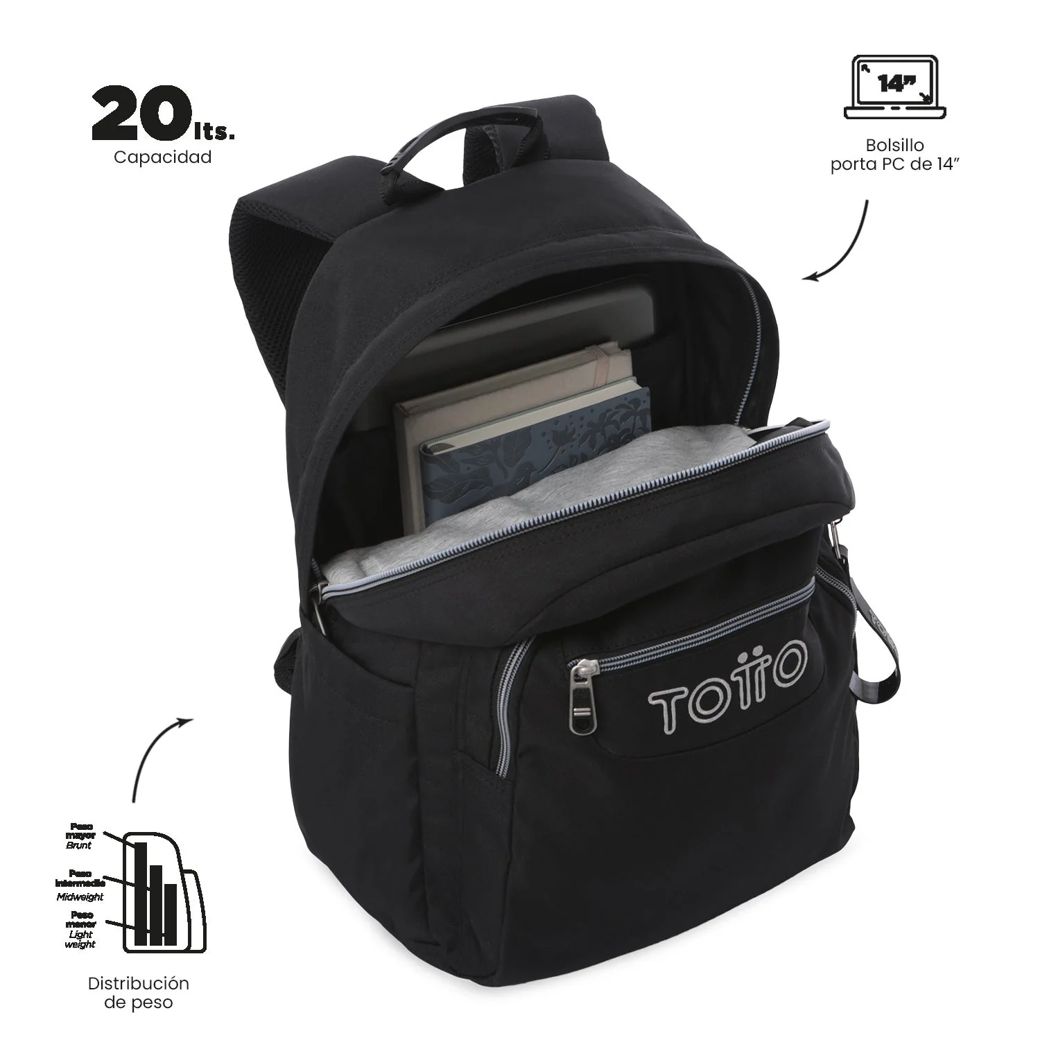 Mochila Acuarela Ecole Solid - Image 21