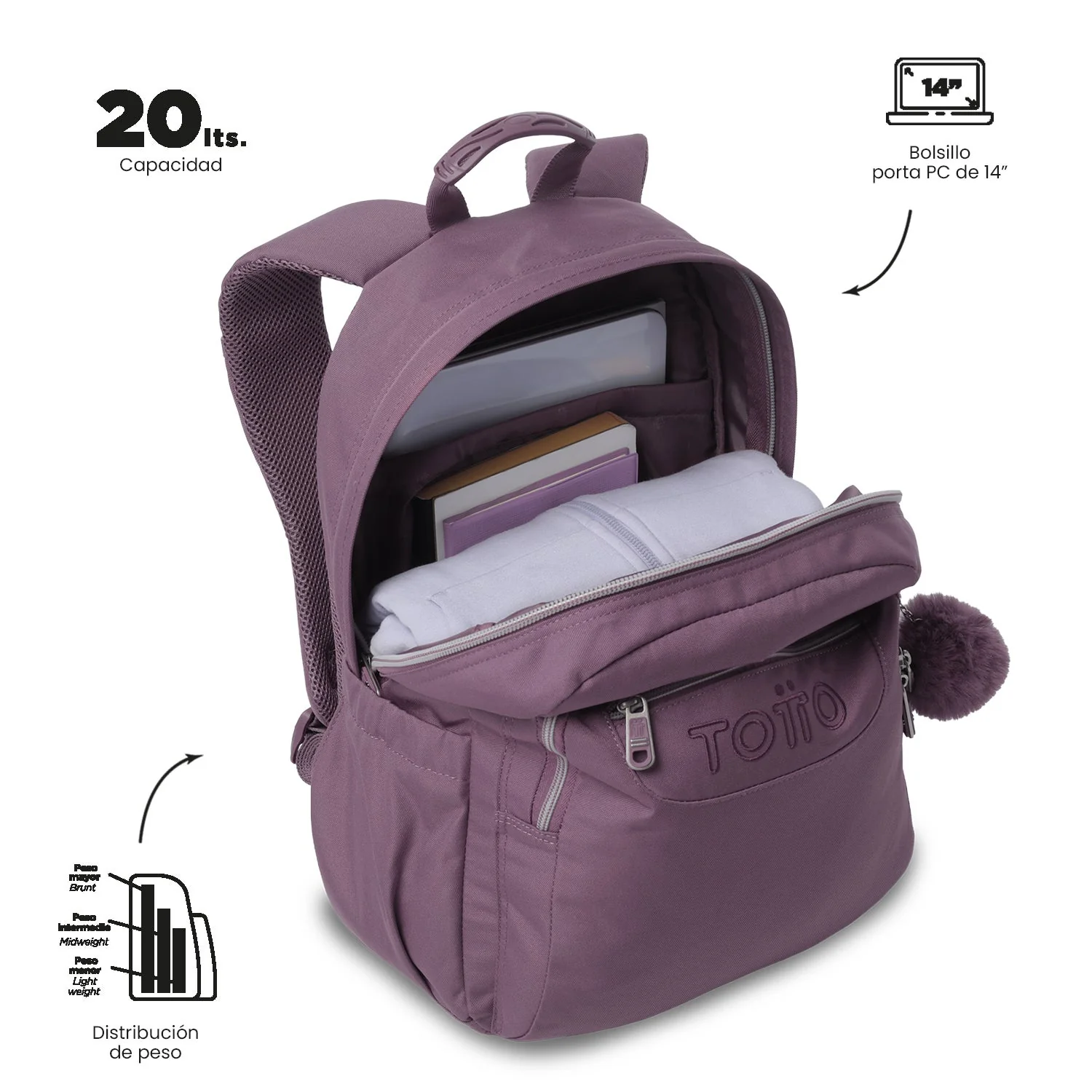 Mochila Acuarela Ecole Solid - Image 24