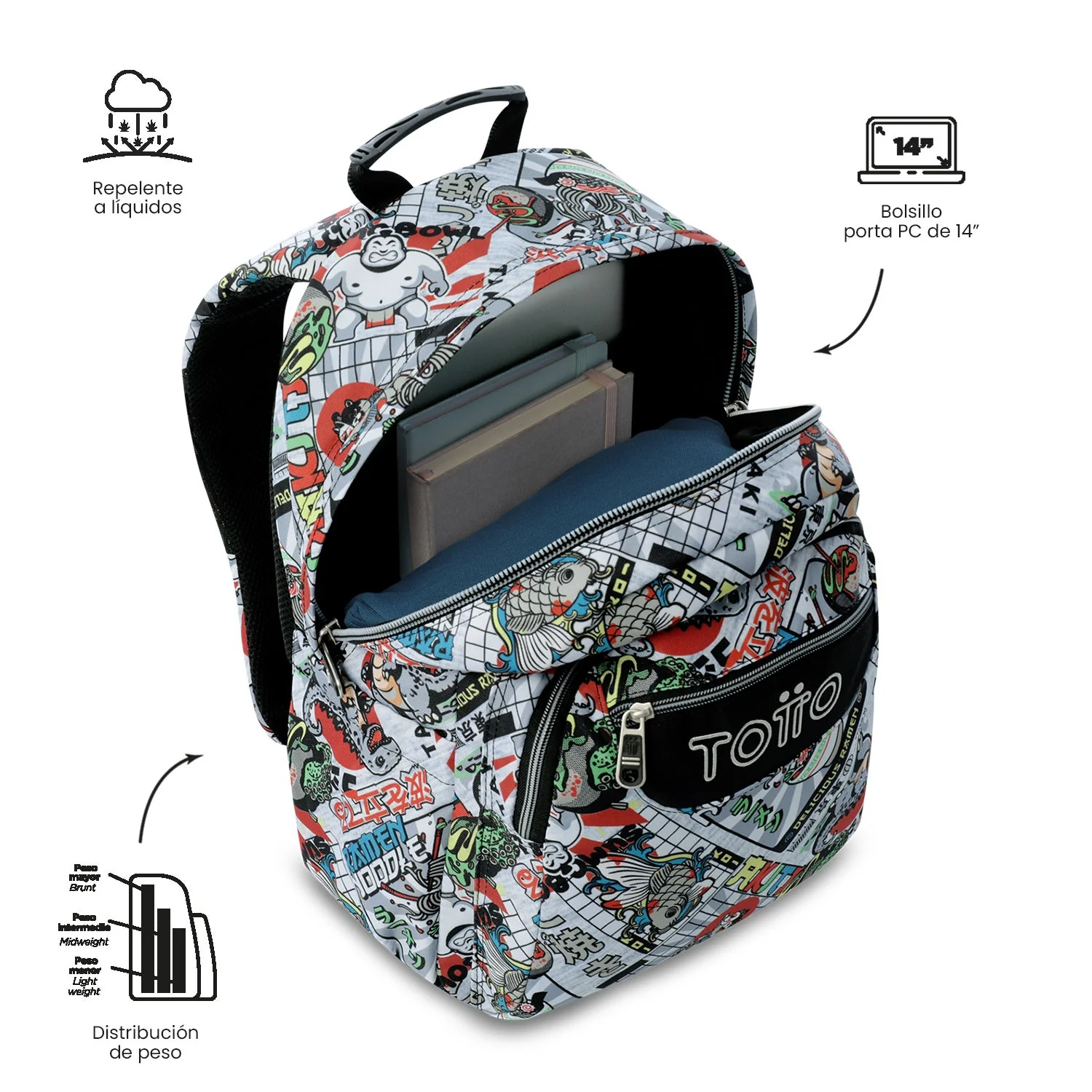 Mochila Acuareles - Adaptable a carro - Image 104