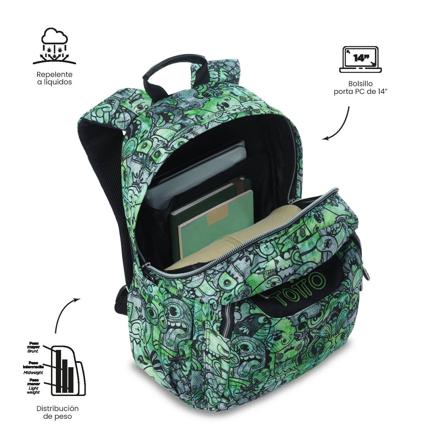 Mochila Acuareles - Adaptable a carro - Image 107