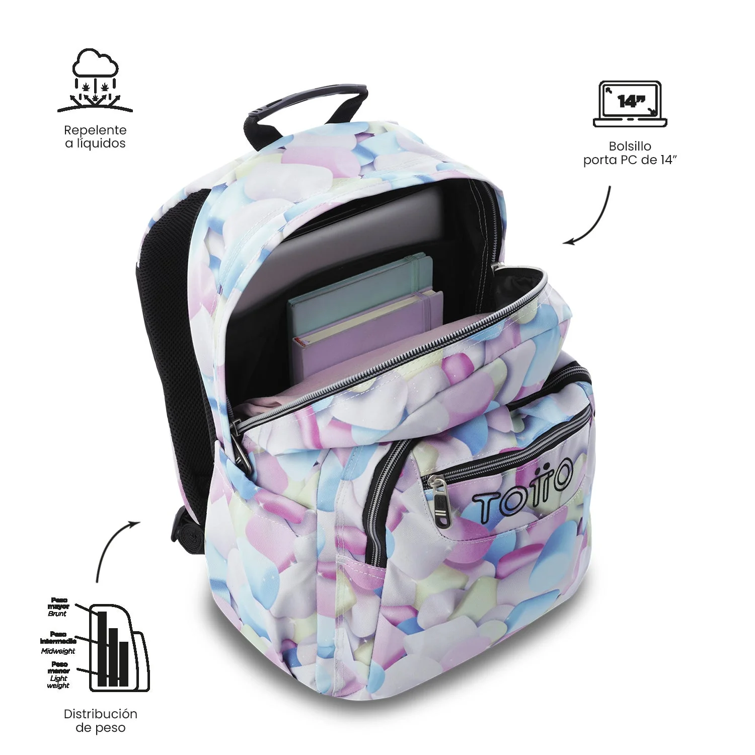 Mochila Acuareles - Adaptable a carro - Image 109