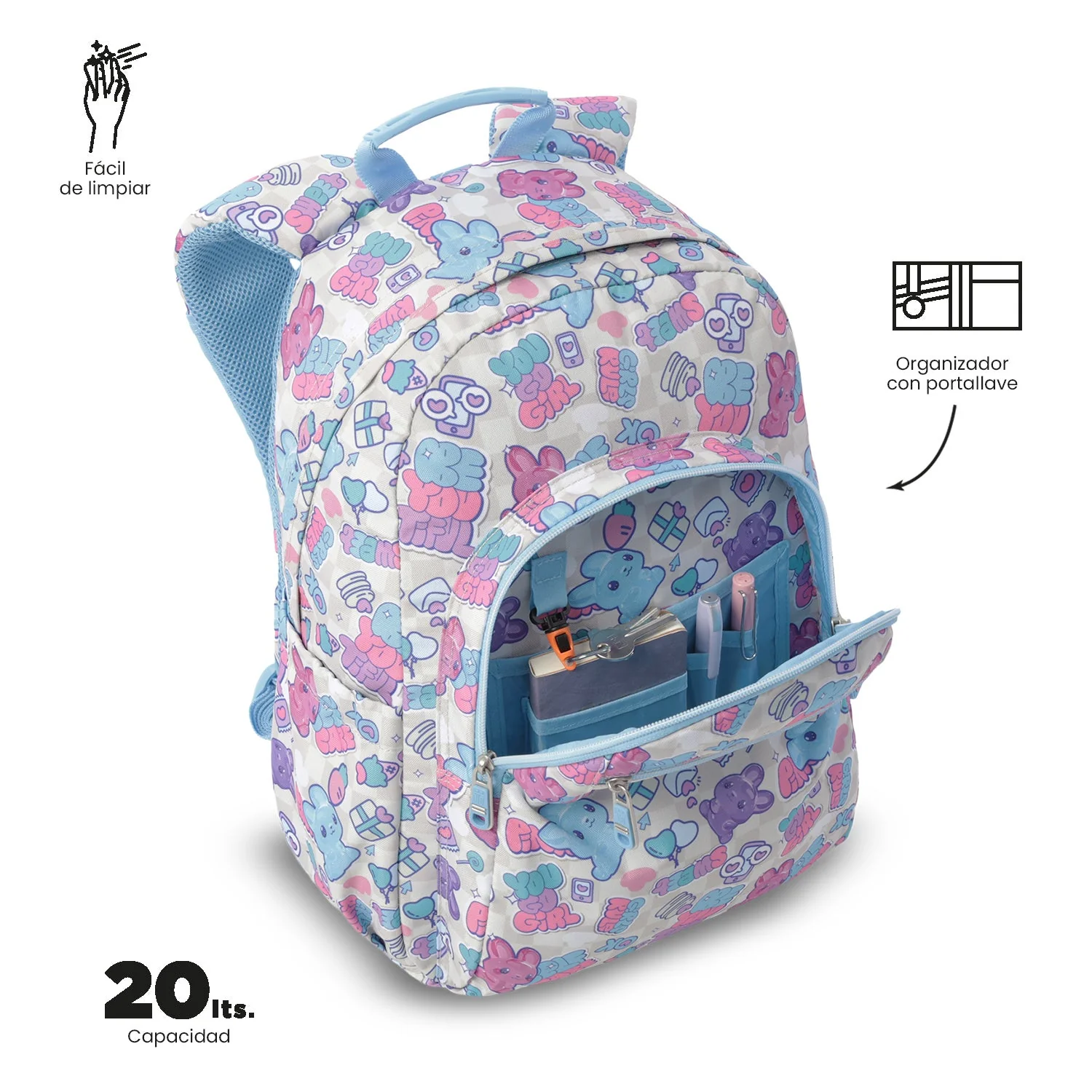Mochila Acuareles - Adaptable a carro - Image 119
