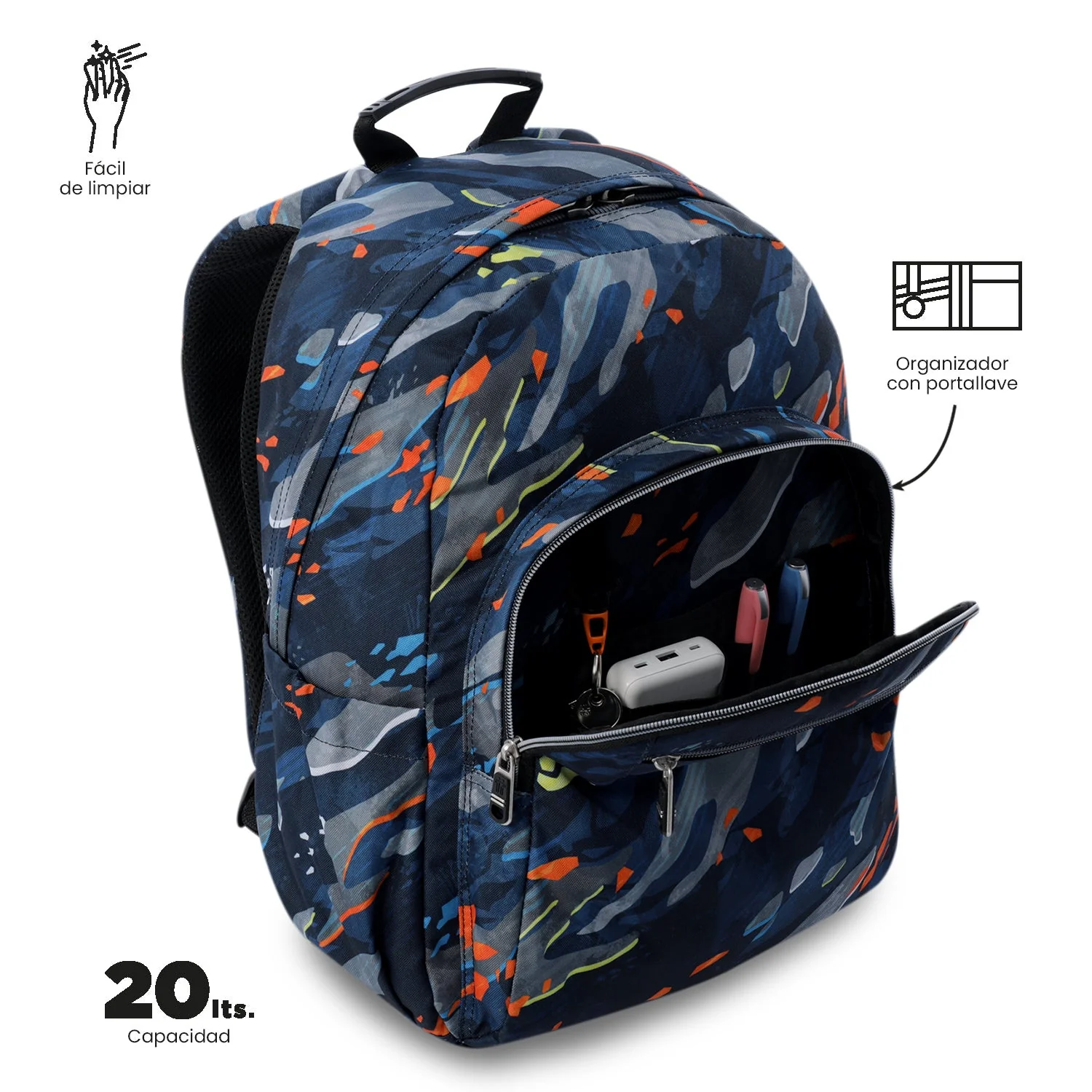 Mochila Acuareles - Adaptable a carro - Image 136