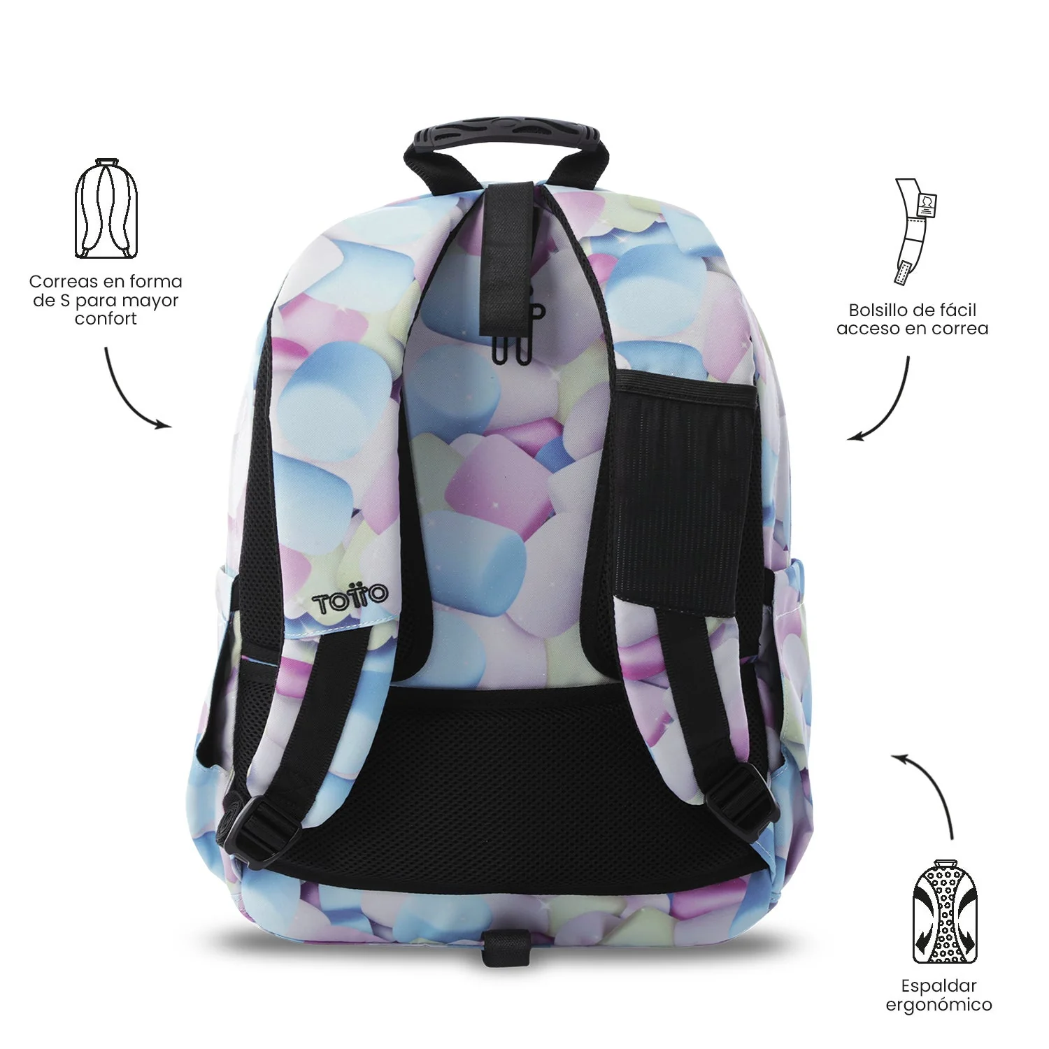 Mochila Acuareles - Adaptable a carro - Image 73