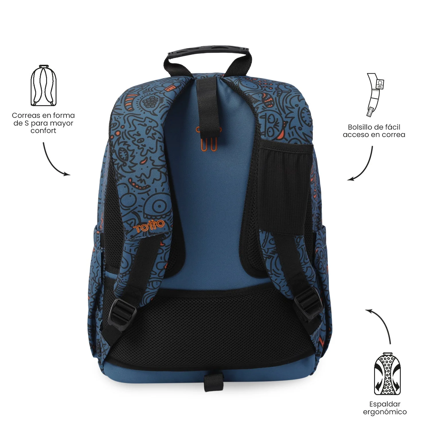 Mochila Acuareles - Adaptable a carro - Image 82