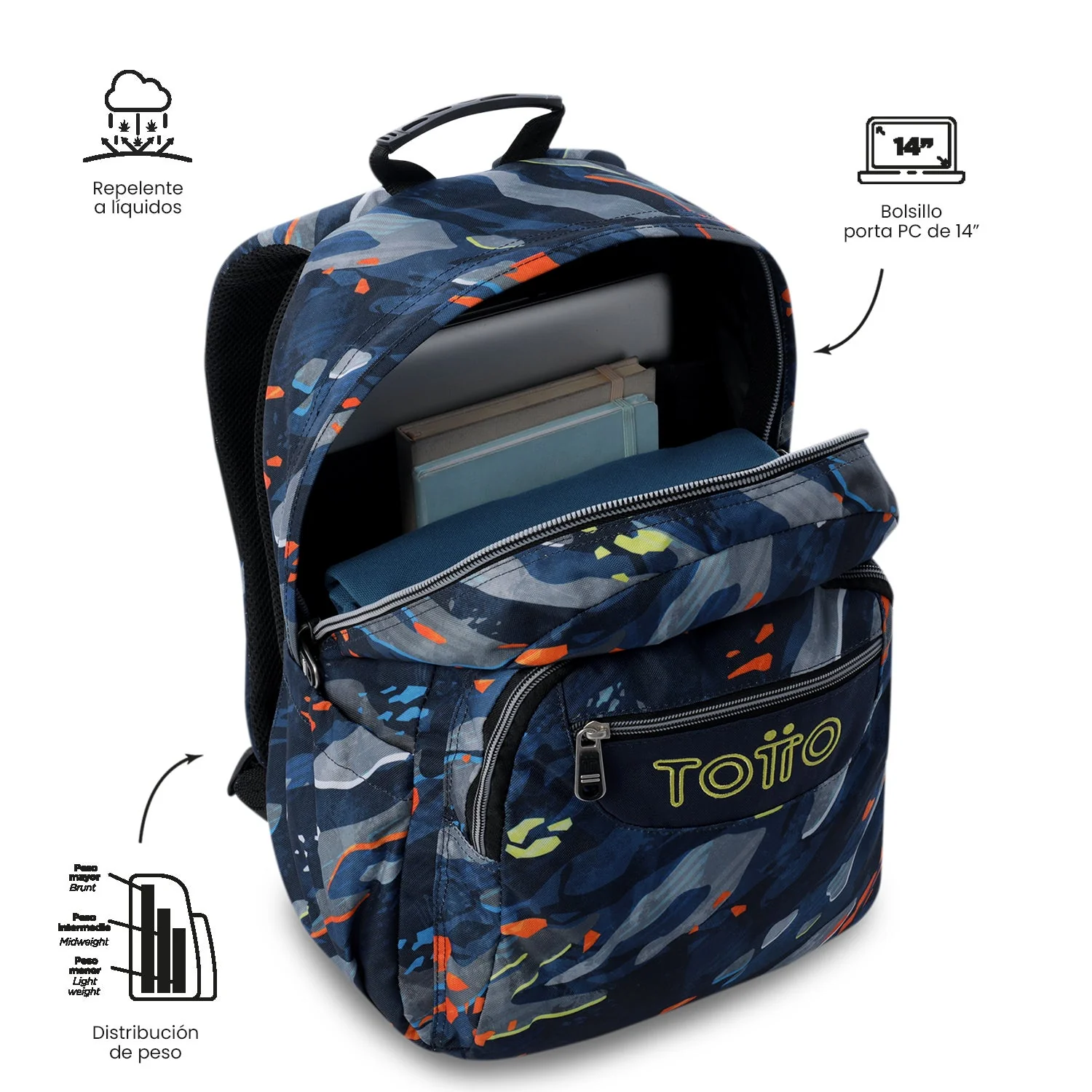 Mochila Acuareles - Adaptable a carro - Image 96