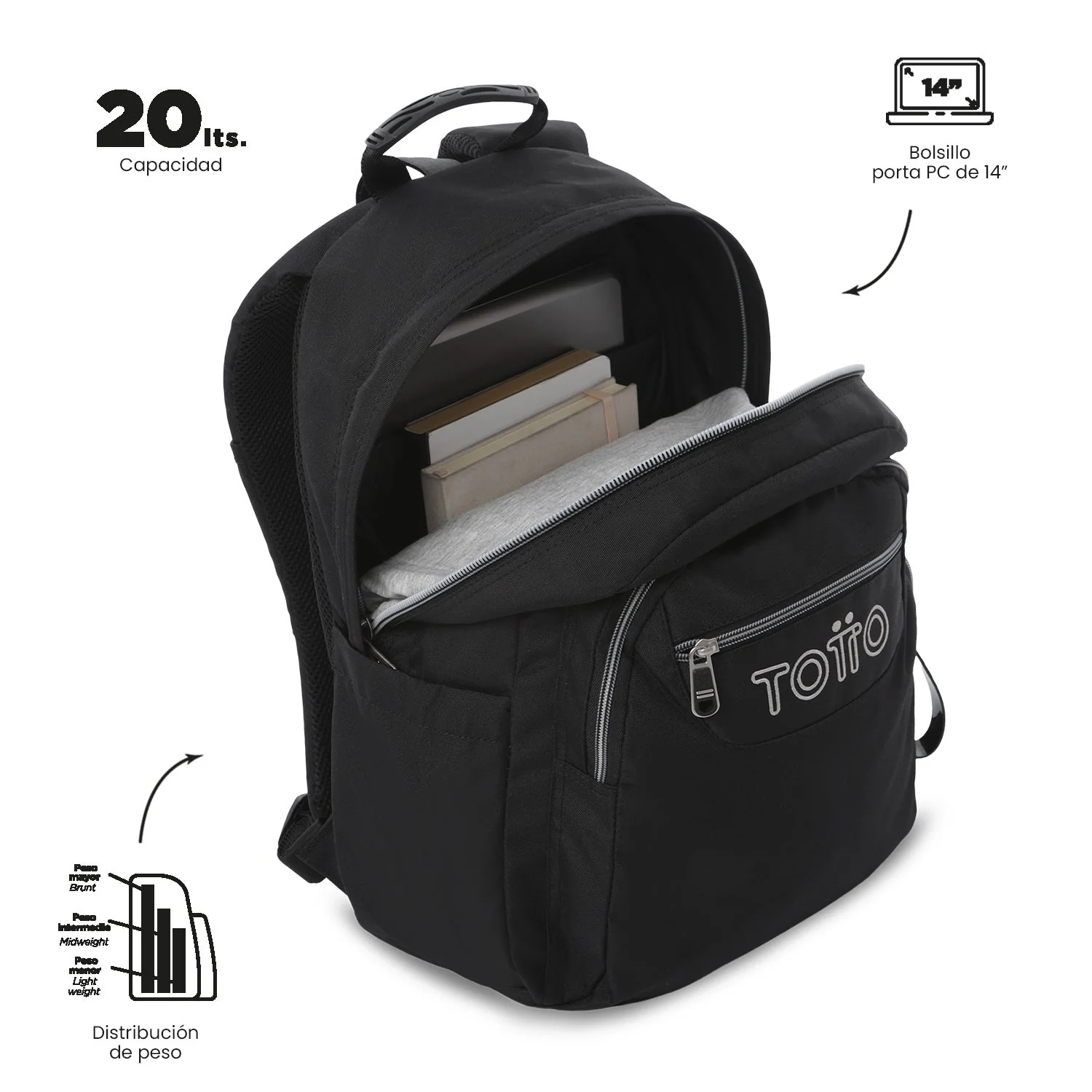 Mochila Acuareles Ecole Solid - Image 5
