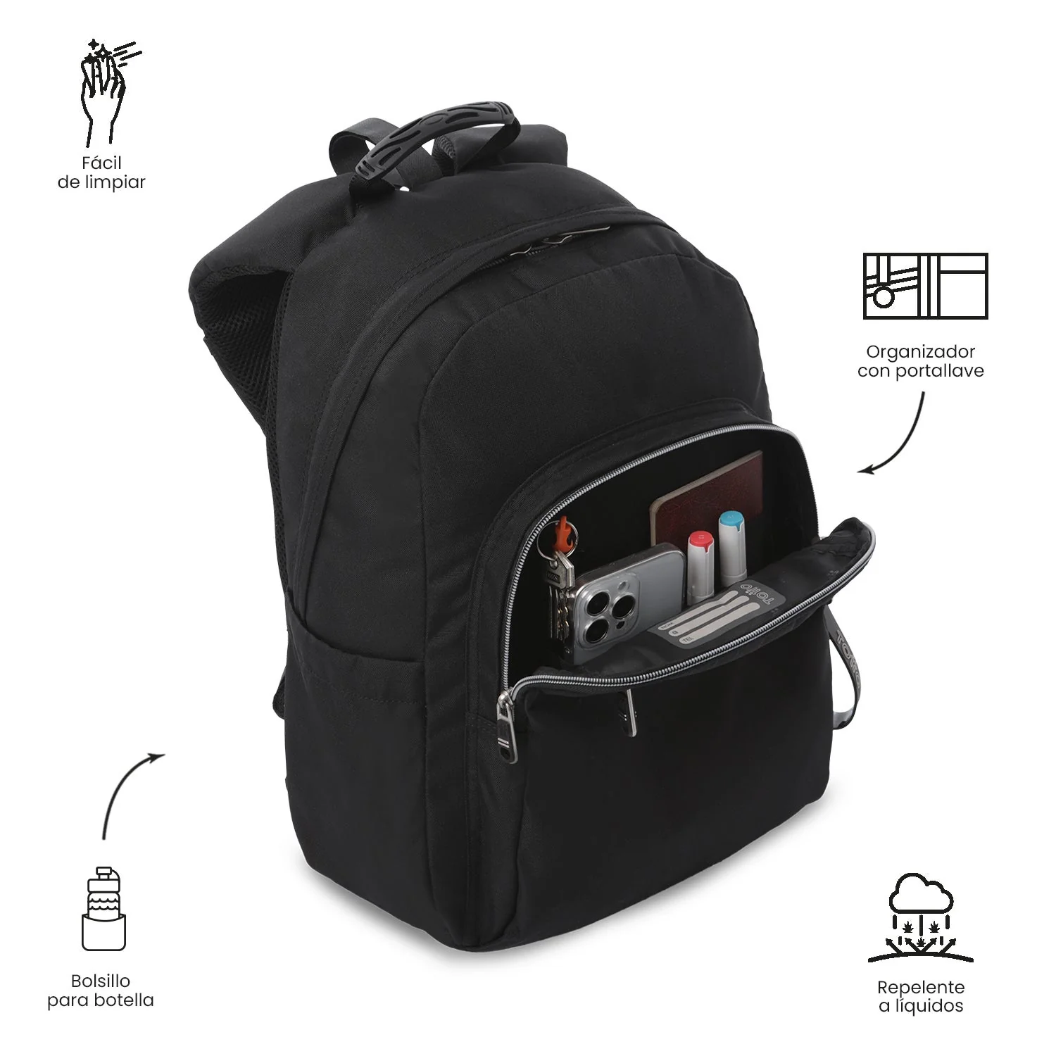 Mochila Acuareles Ecole Solid - Image 6
