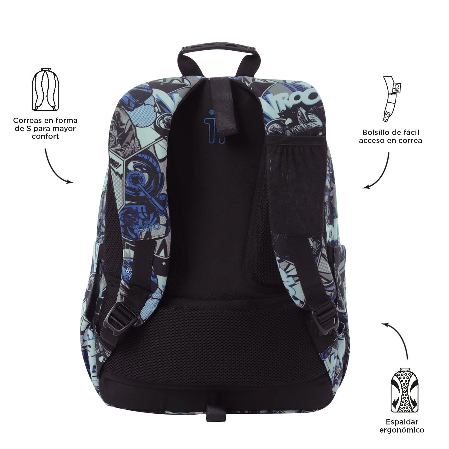 Mochila Acuareles Outlet - Adaptable a carro - Image 36