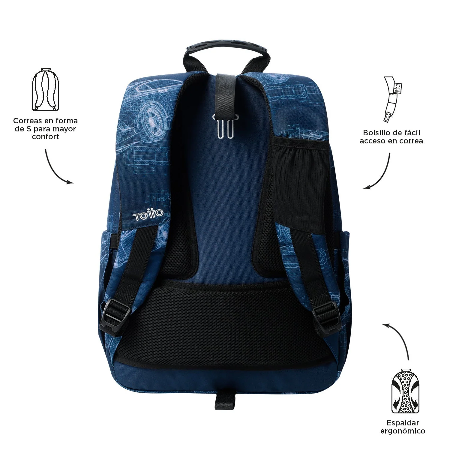 Mochila Acuareles Outlet - Adaptable a carro - Image 37
