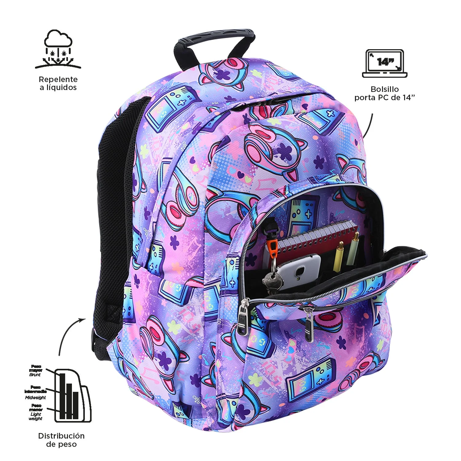 Mochila Acuareles Outlet - Adaptable a carro - Image 54