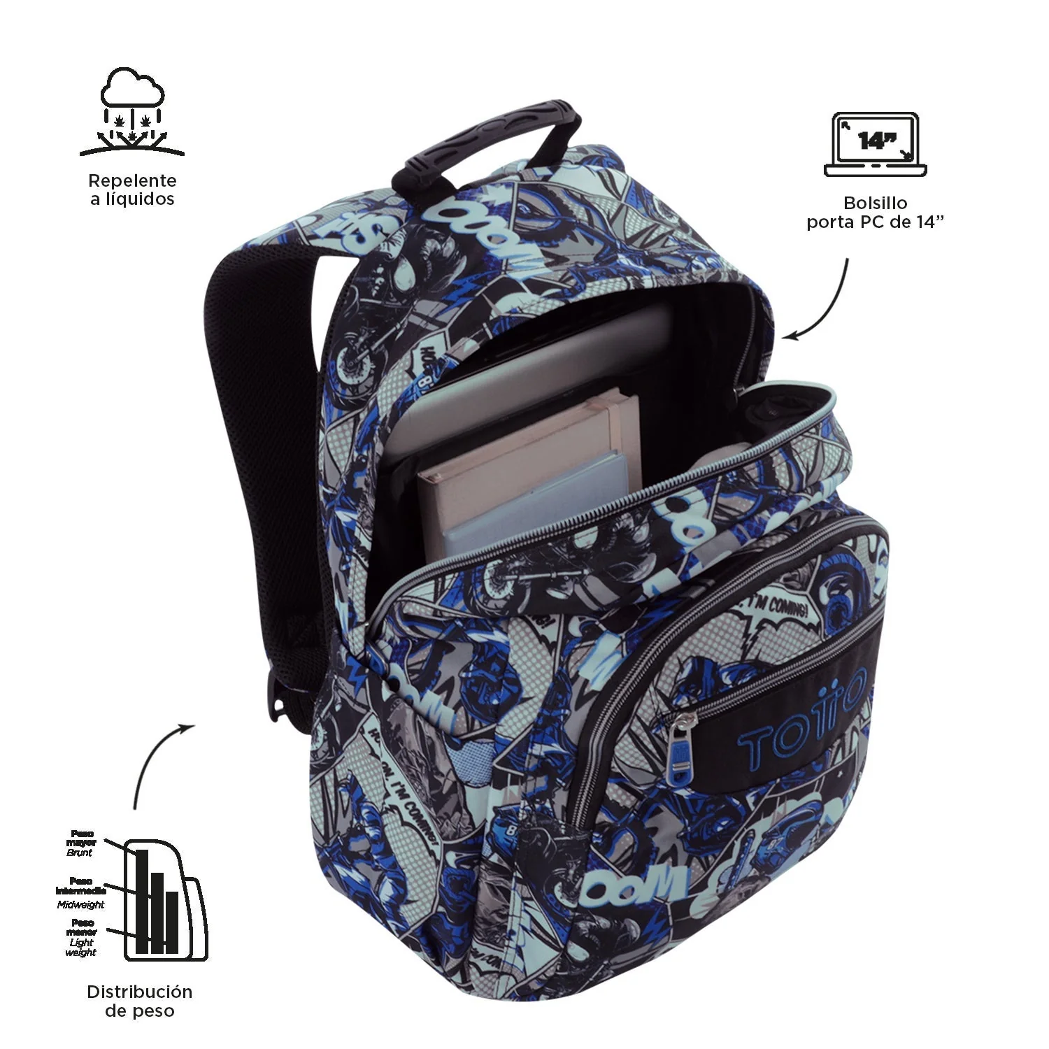 Mochila Acuareles Outlet - Adaptable a carro - Image 58