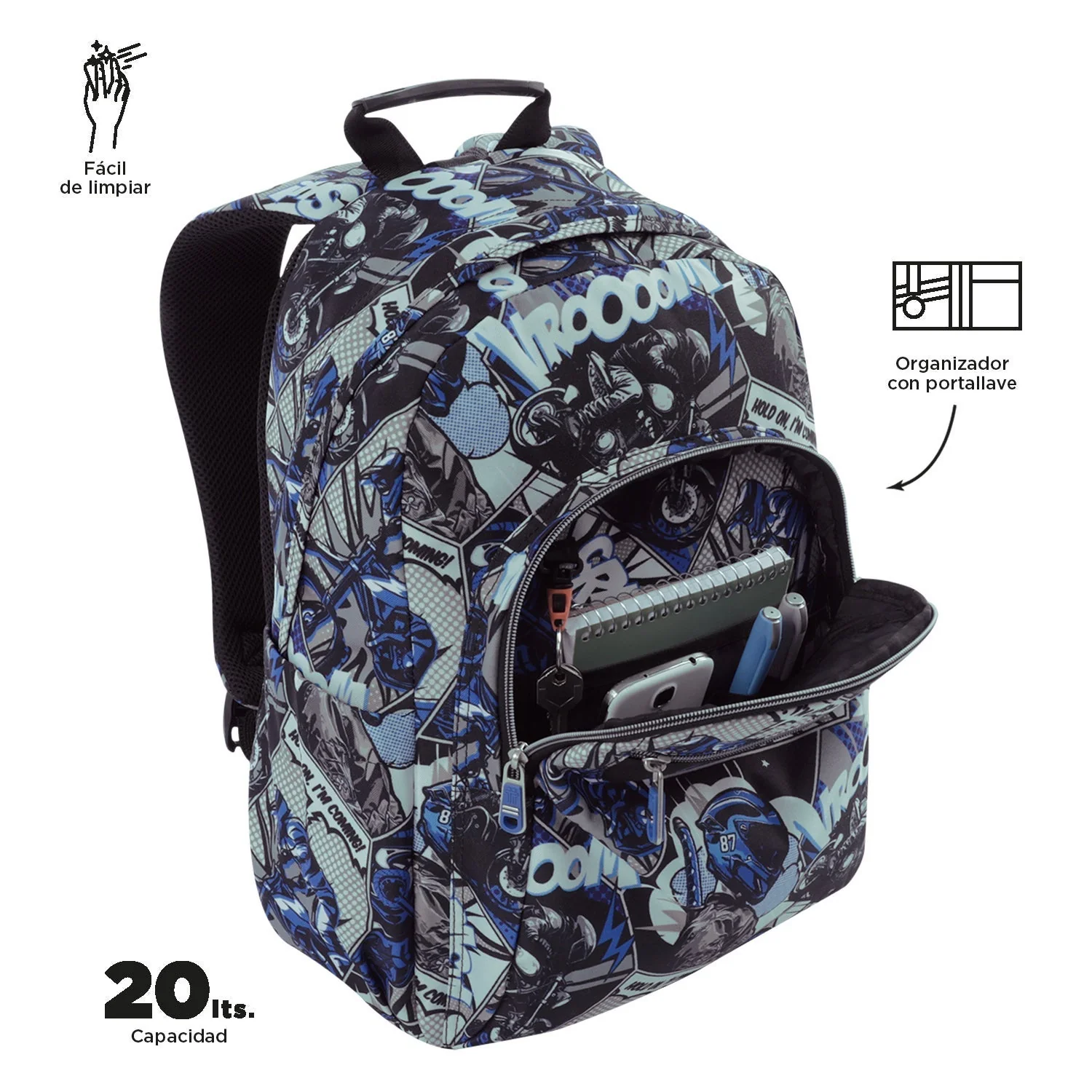 Mochila Acuareles Outlet - Adaptable a carro - Image 62