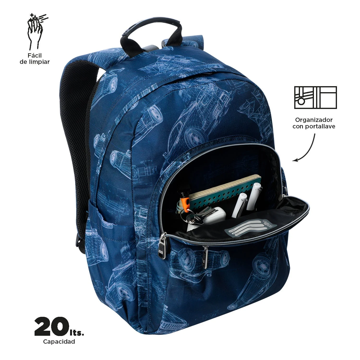 Mochila Acuareles Outlet - Adaptable a carro - Image 63