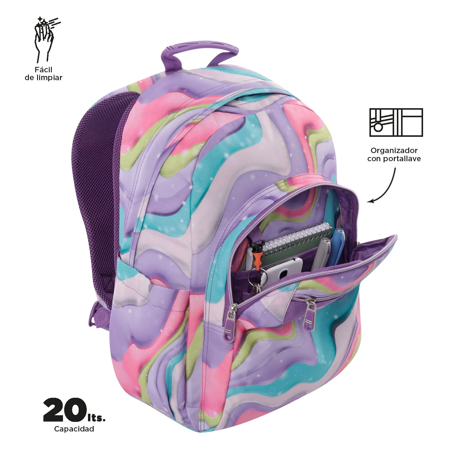 Mochila Acuareles Outlet - Adaptable a carro - Image 78
