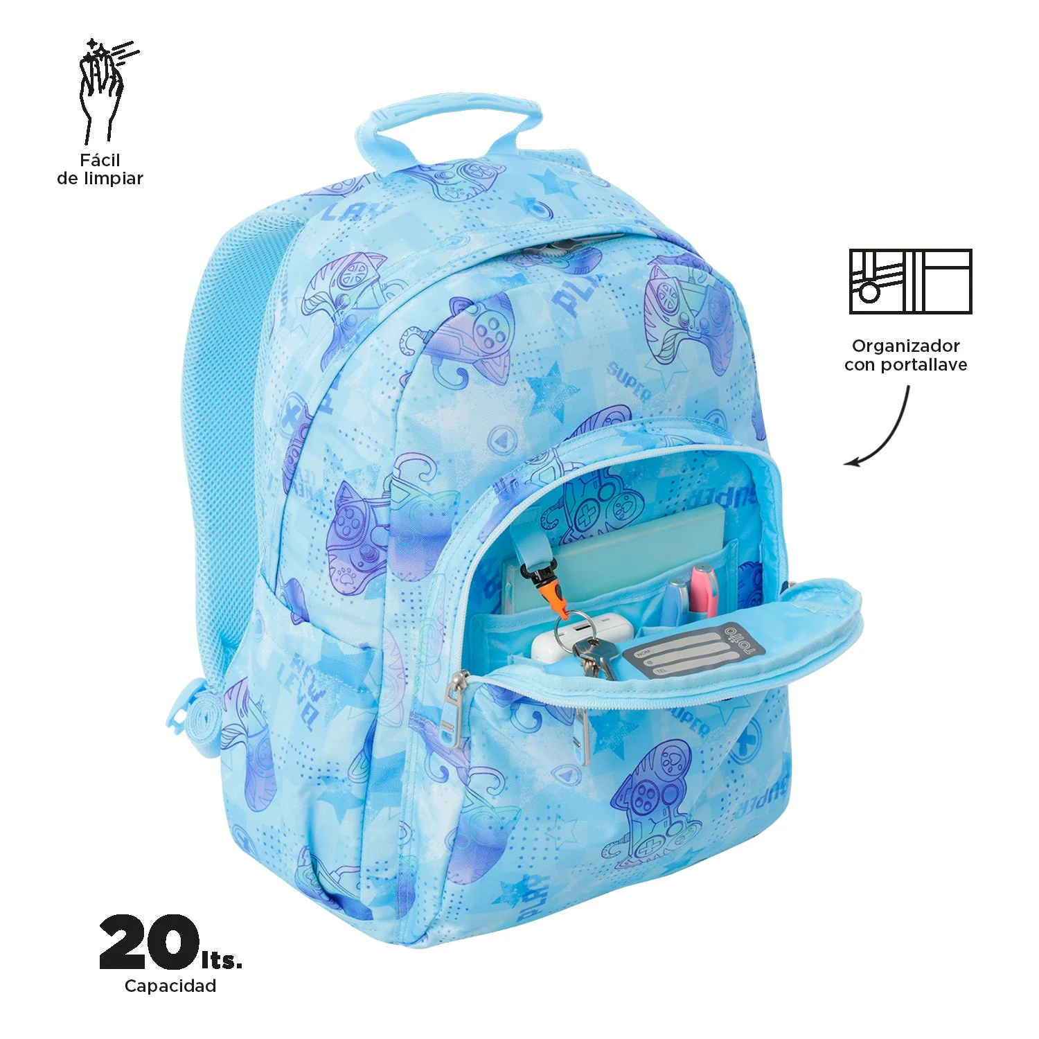 Mochila Acuareles Pack - Adaptable a carro - Image 109