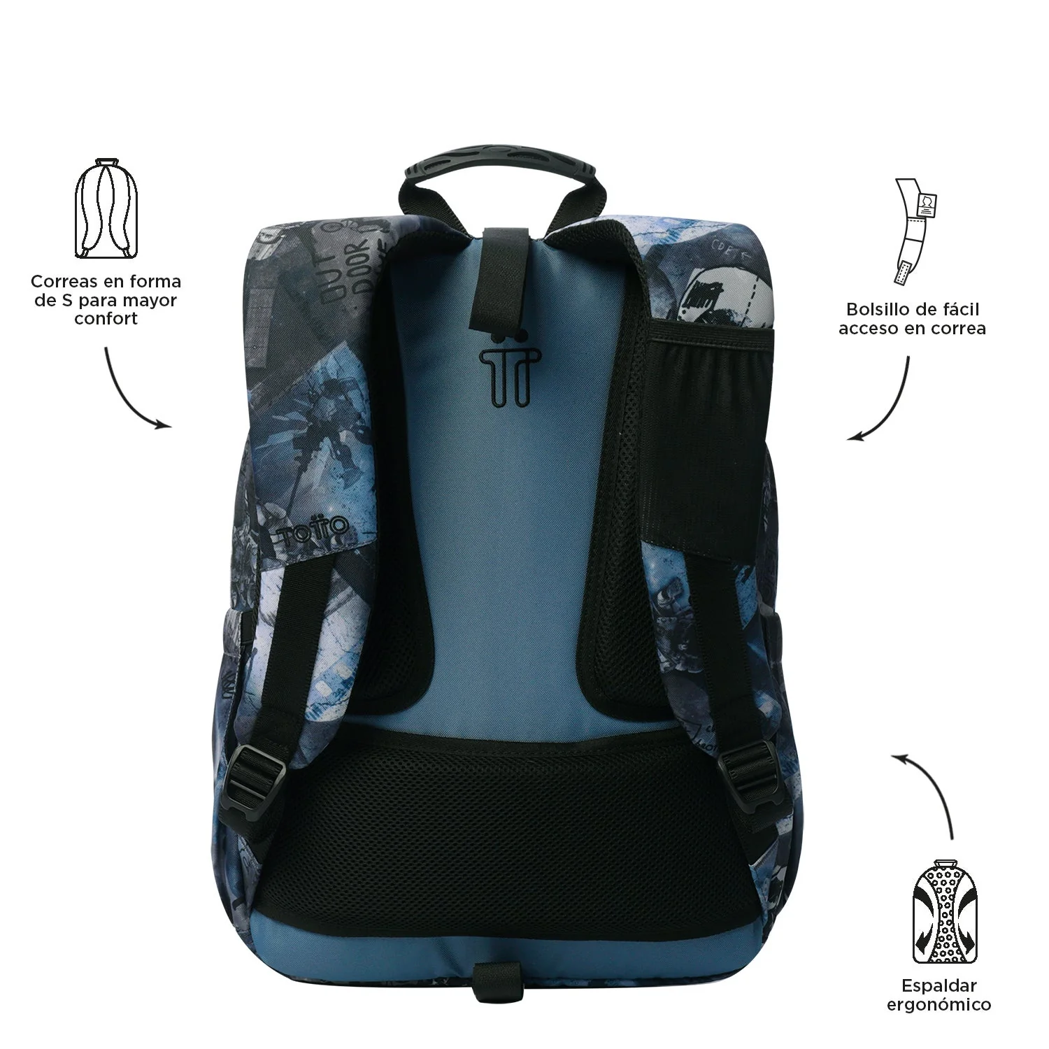 Mochila Acuareles Pack - Adaptable a carro - Image 52