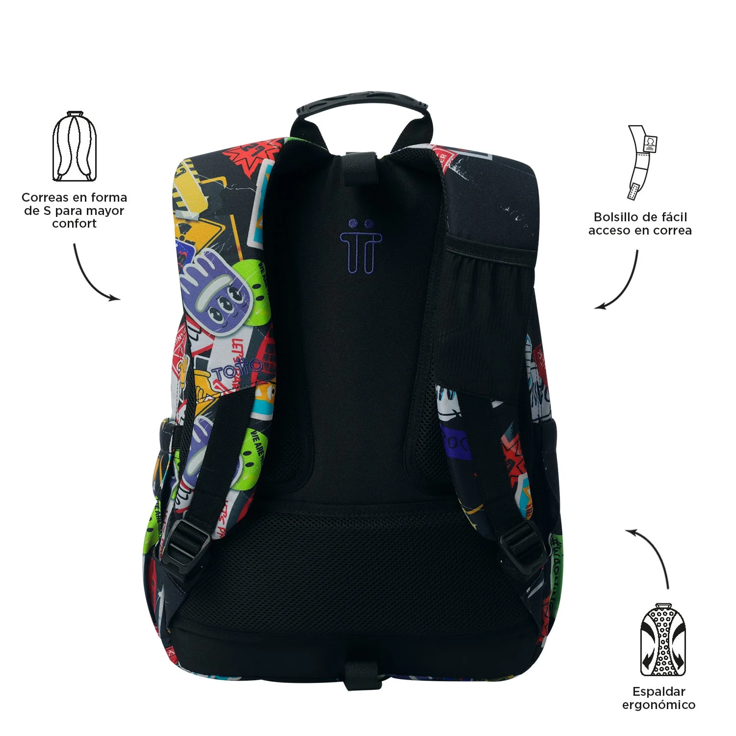 Mochila Acuareles Pack - Adaptable a carro - Image 54