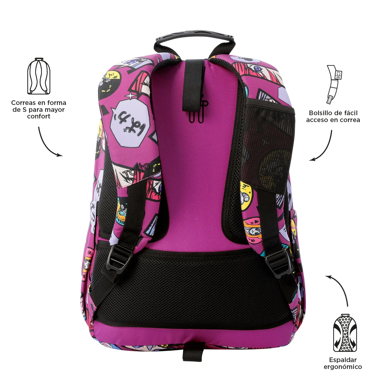 Mochila Acuareles Pack - Adaptable a carro - Image 59