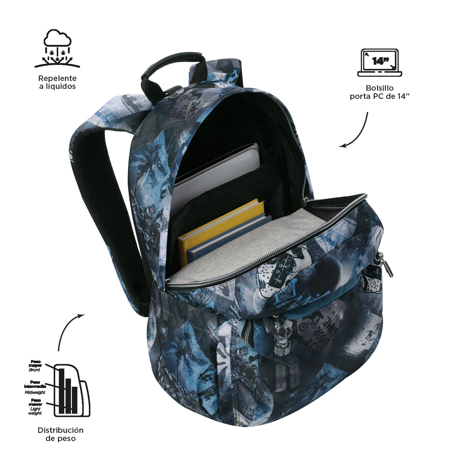 Mochila Acuareles Pack - Adaptable a carro - Image 64
