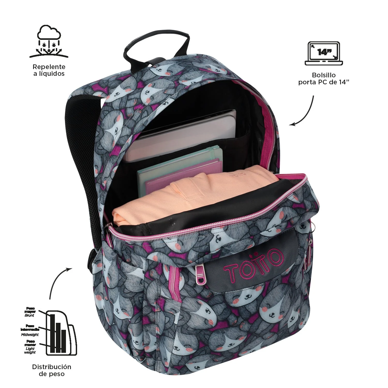 Mochila Acuareles Pack - Adaptable a carro - Image 70