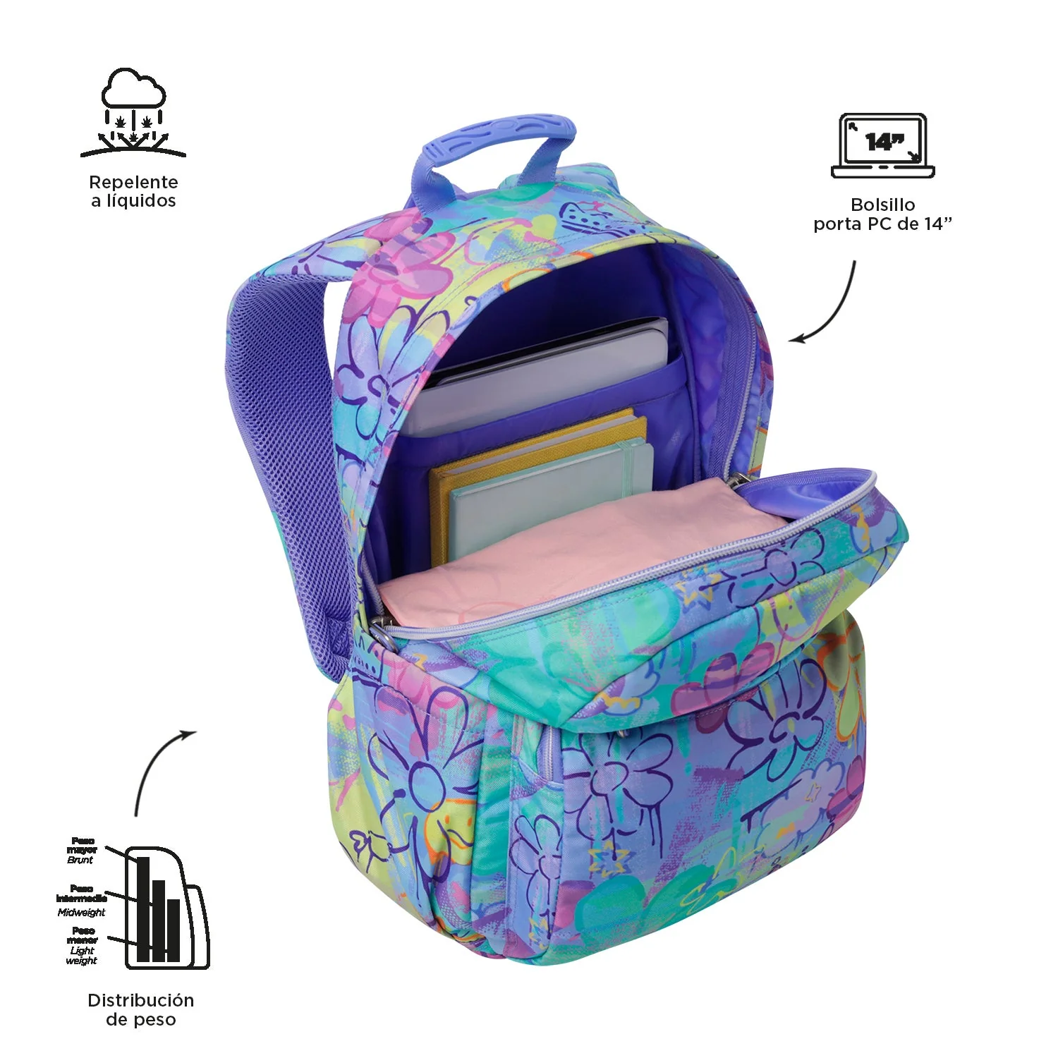 Mochila Acuareles Pack - Adaptable a carro - Image 73