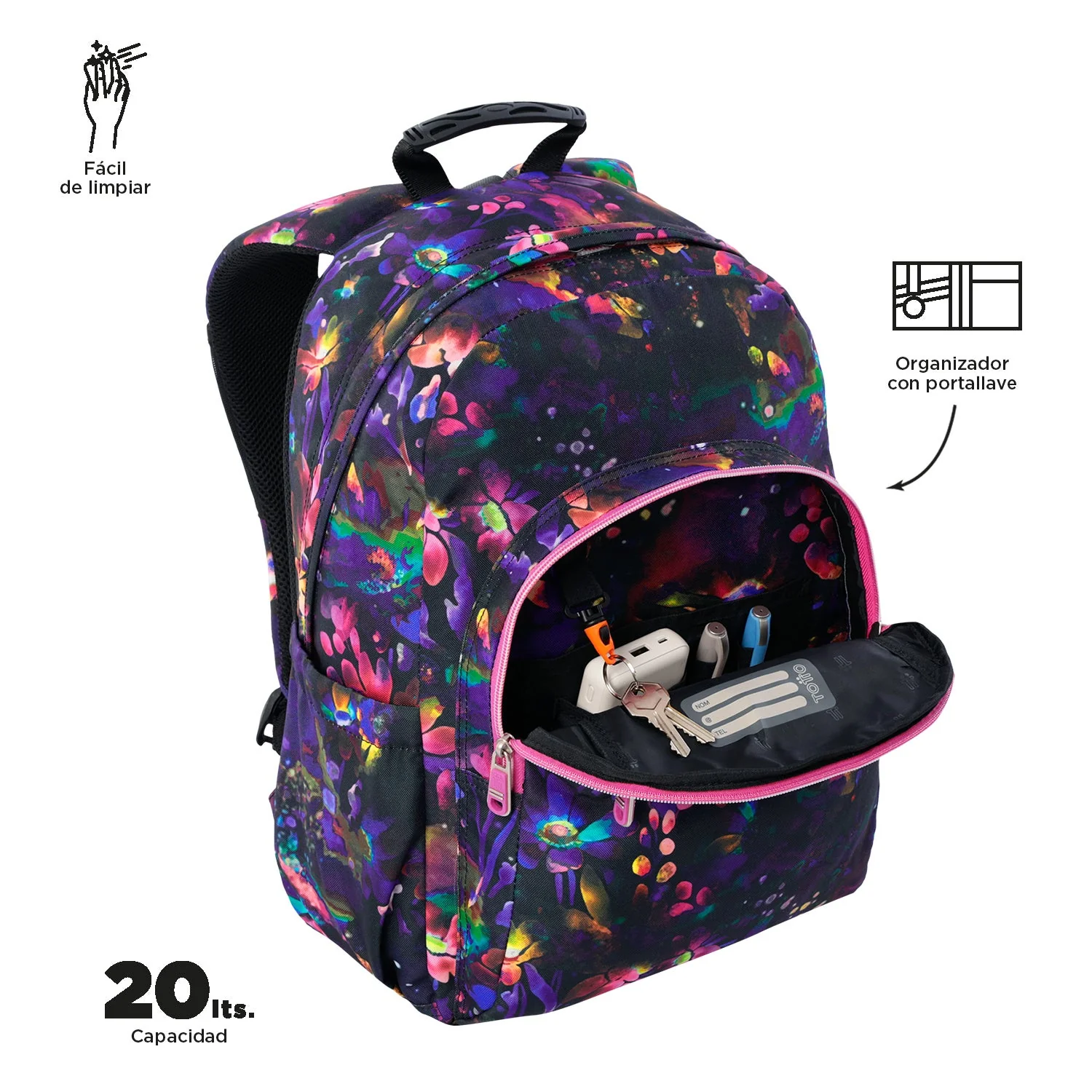 Mochila Acuareles Pack - Adaptable a carro - Image 87