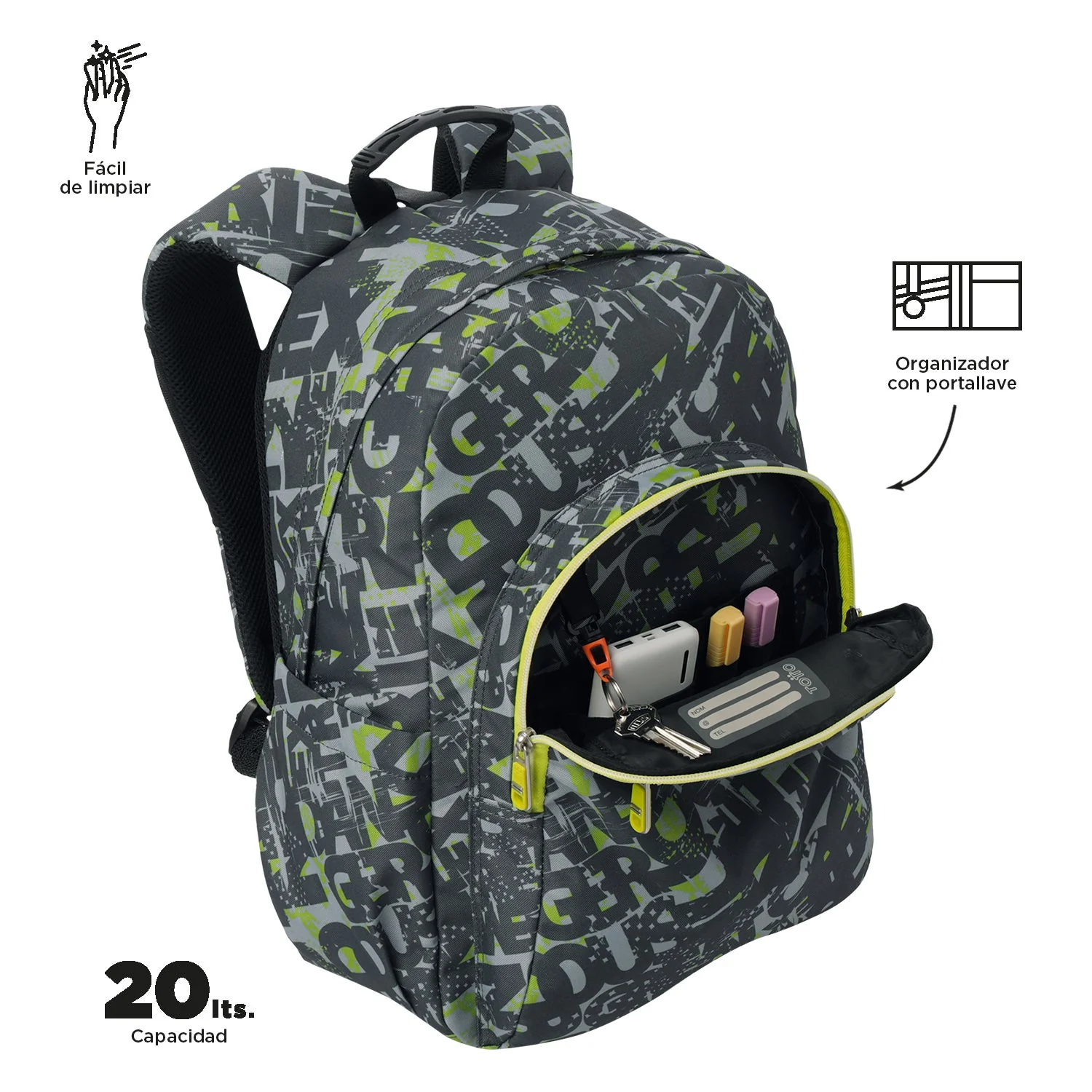 Mochila Acuareles Pack - Adaptable a carro - Image 88