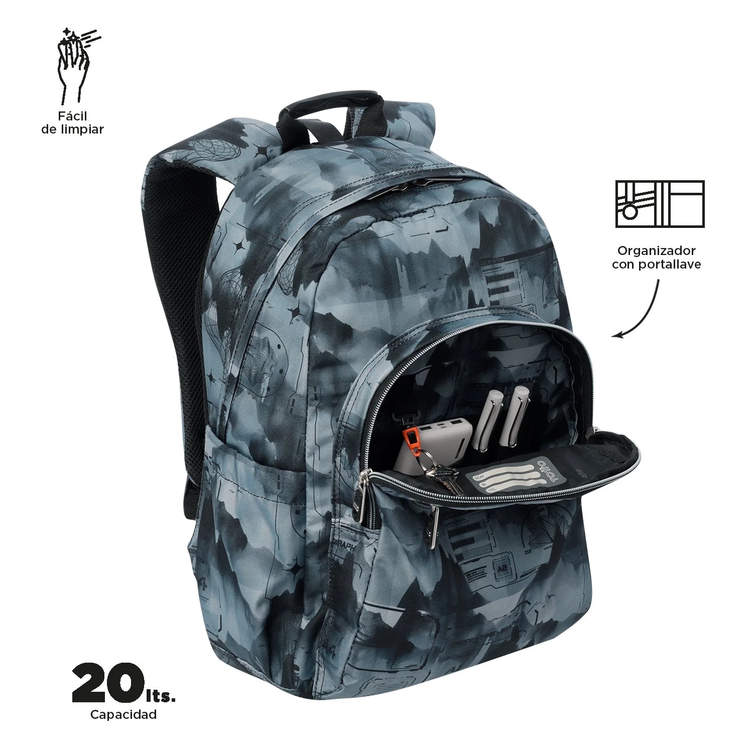 Mochila Acuareles Pack - Adaptable a carro - Image 90