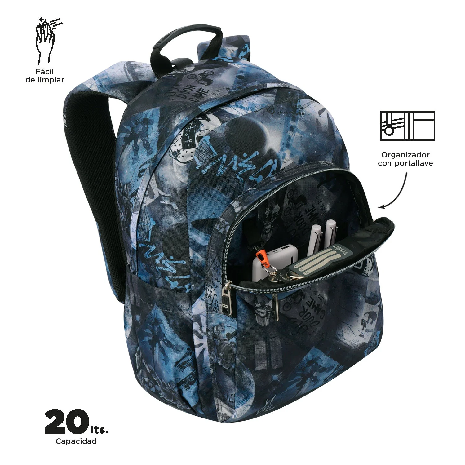 Mochila Acuareles Pack - Adaptable a carro - Image 92