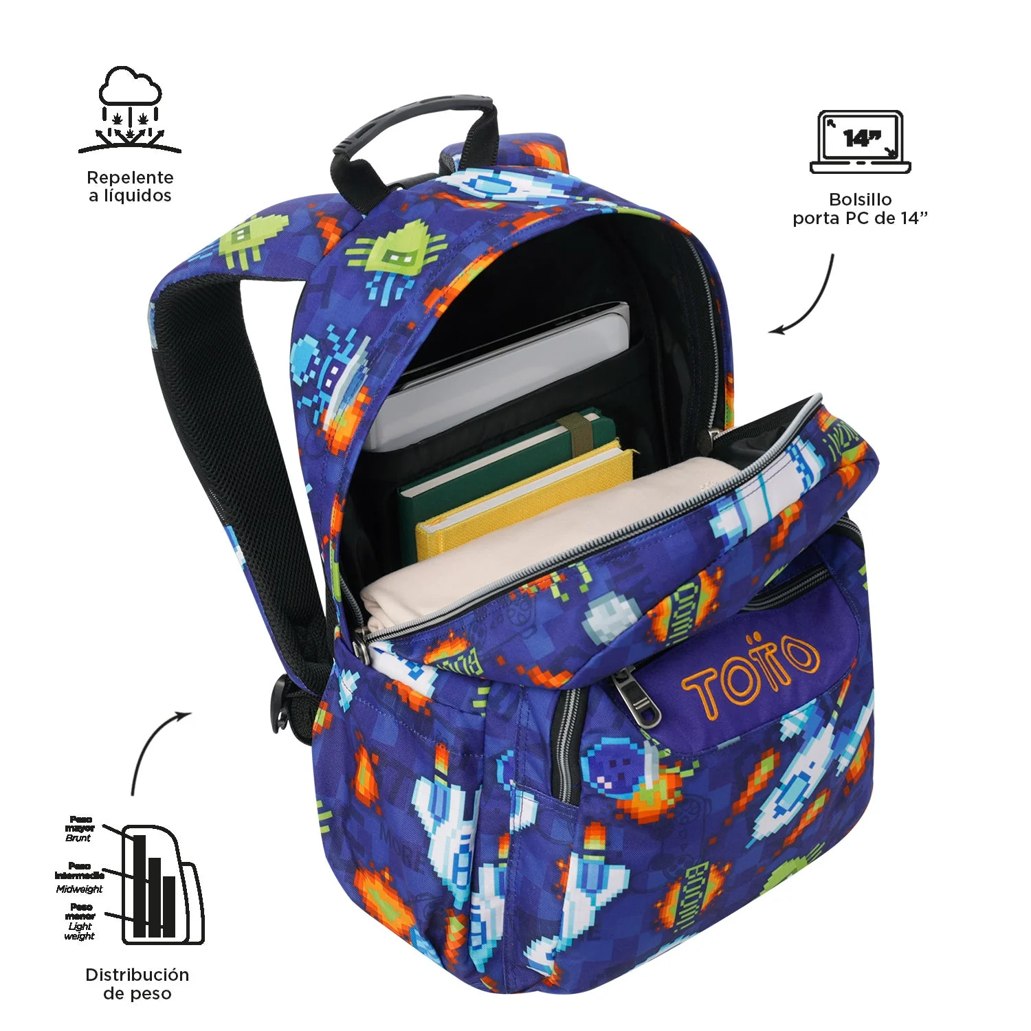 Mochila Acuareles Pack - Adaptable a carro - Image 94
