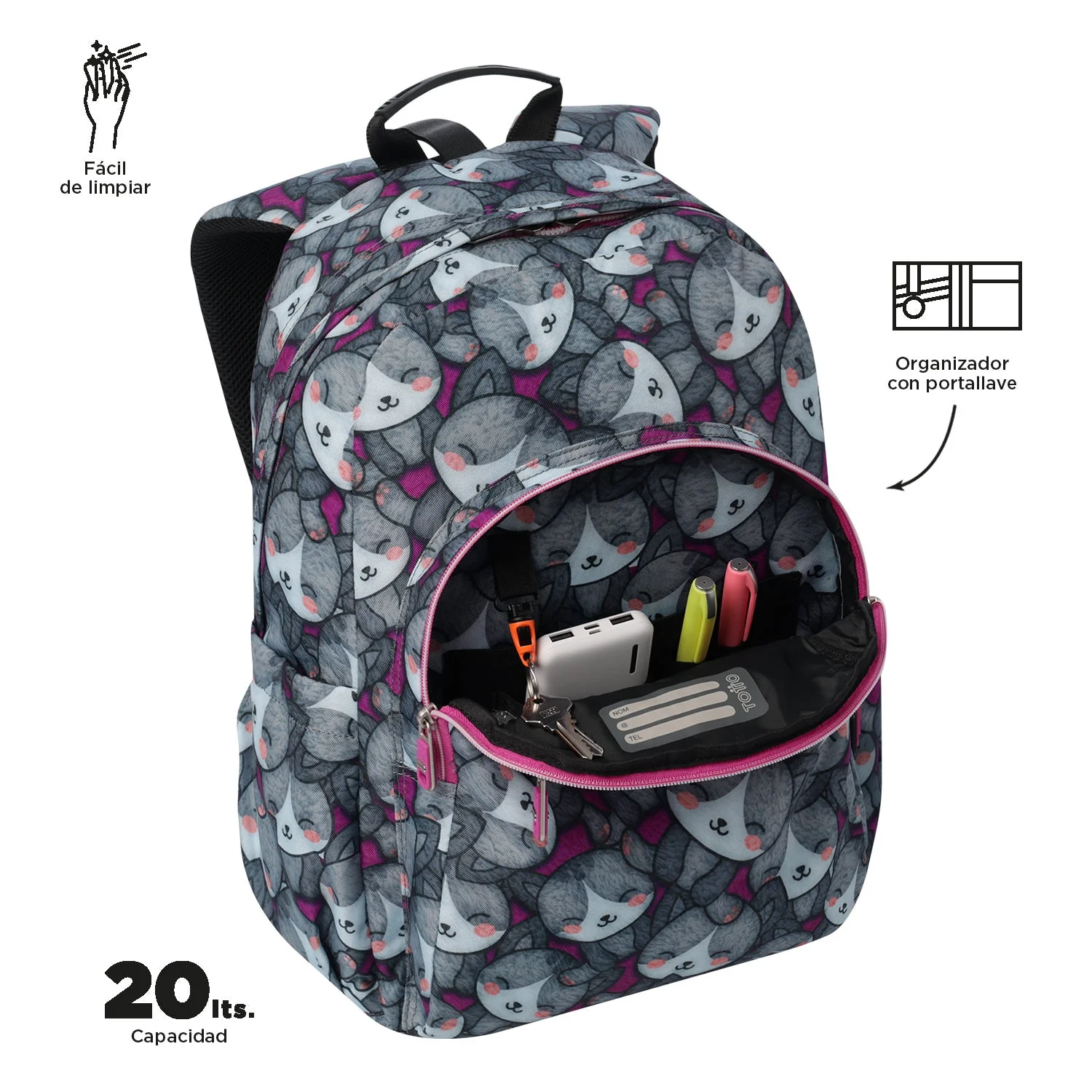 Mochila Acuareles Pack - Adaptable a carro - Image 96