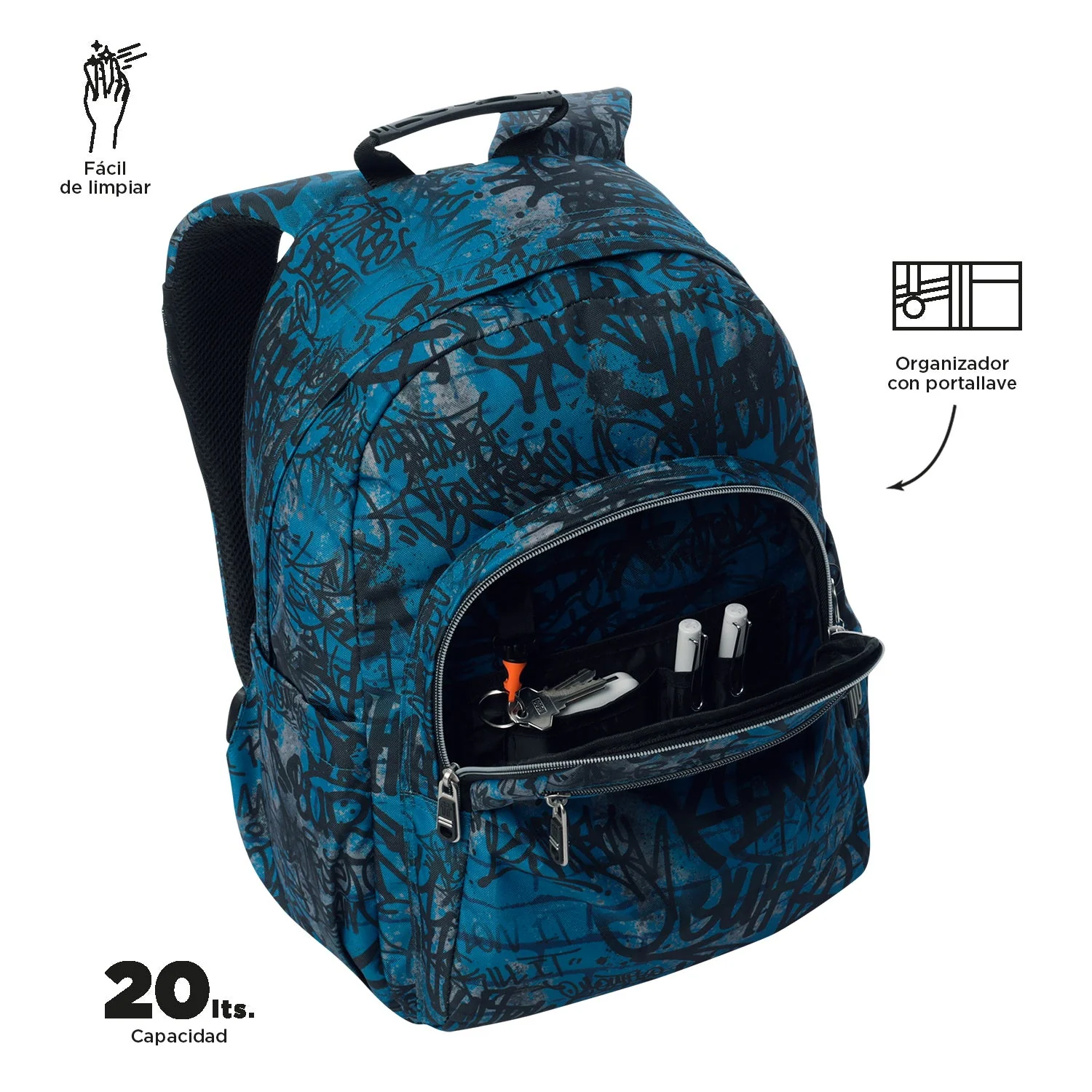 Mochila Acuareles Pack - Adaptable a carro - Image 97