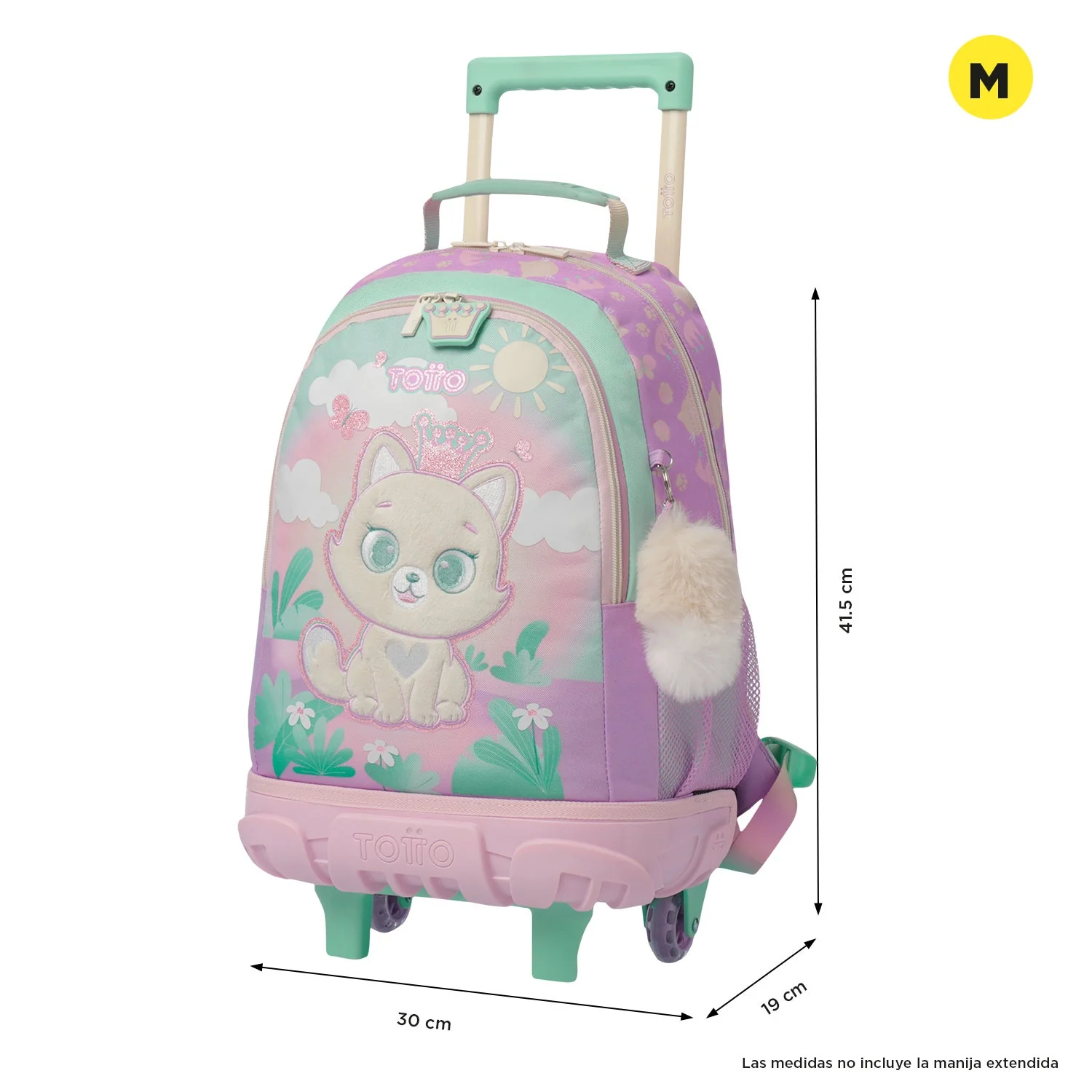 Mochila de ruedas Queen Cat - Image 6