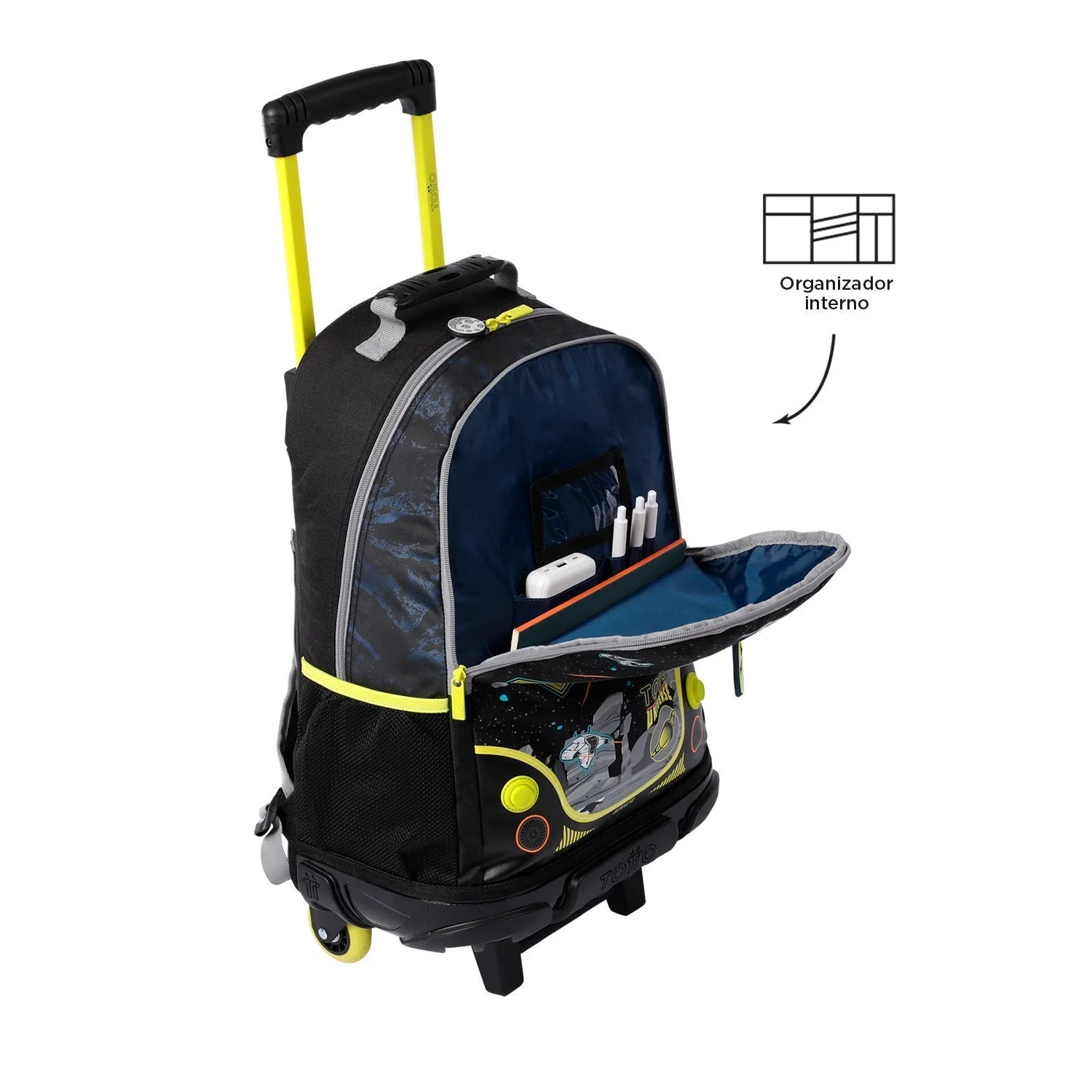 Mochila de ruedas Spaceship - Image 9