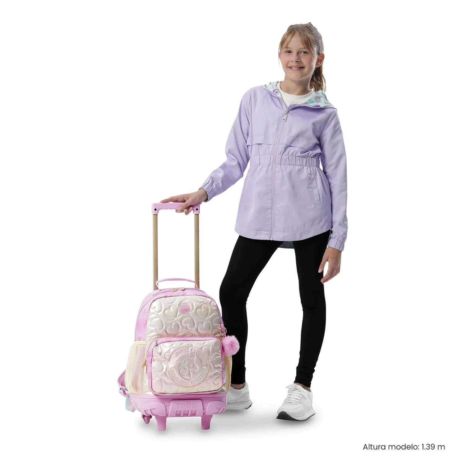 Mochila de ruedas Unicorn Kisses - Image 4