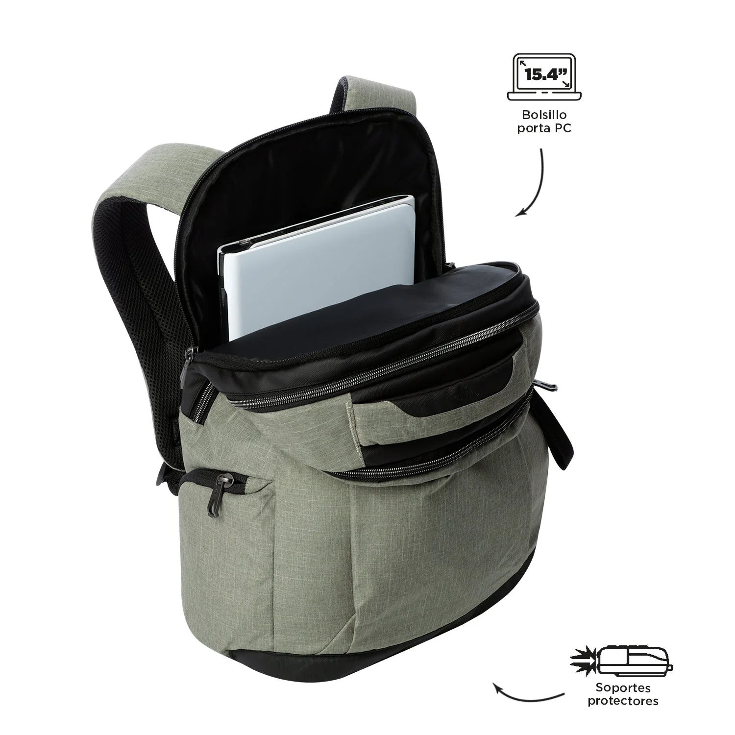 Mochila Hexa XL - Desert Taupe - Image 12