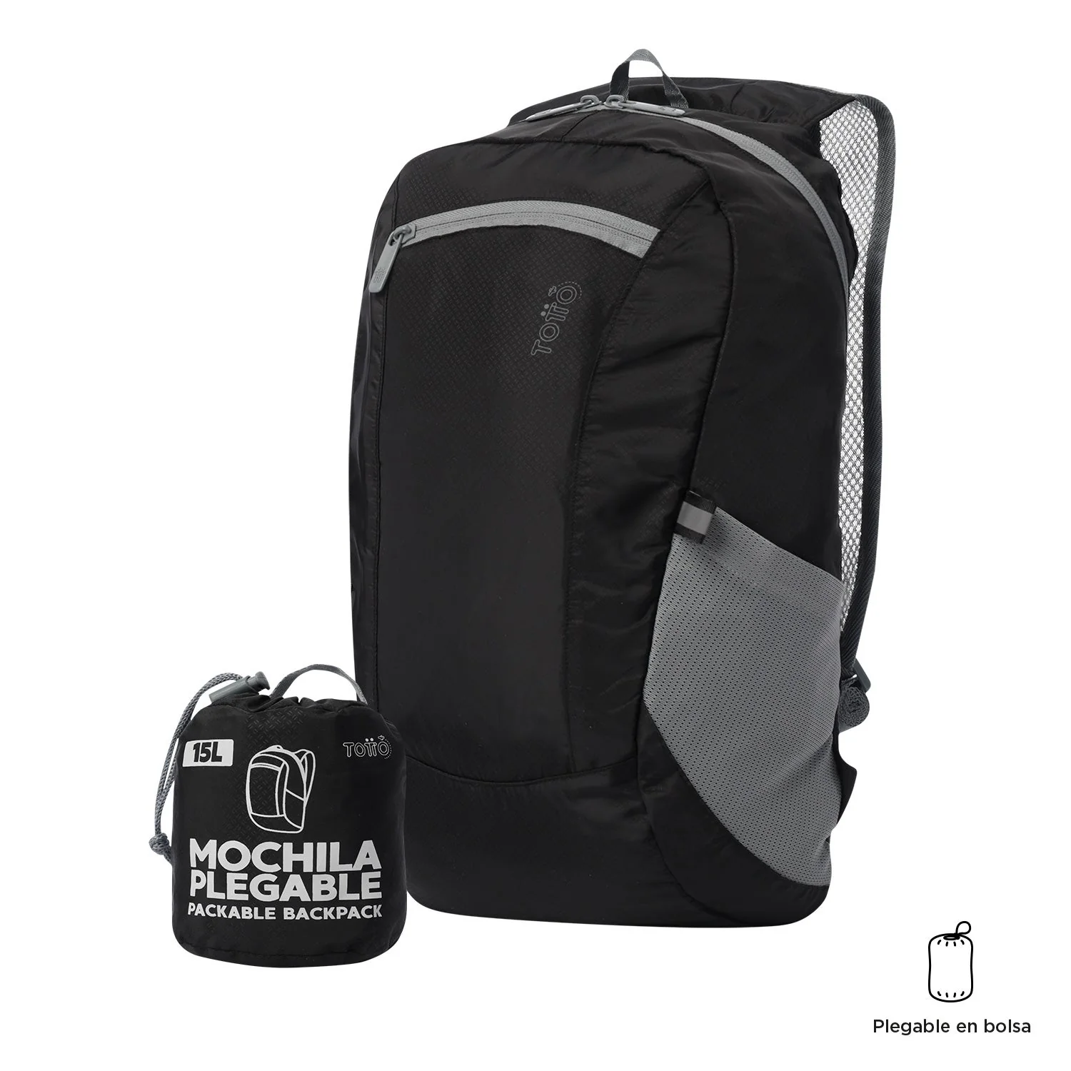 Mochila Plegable Troker 15 - Image 4