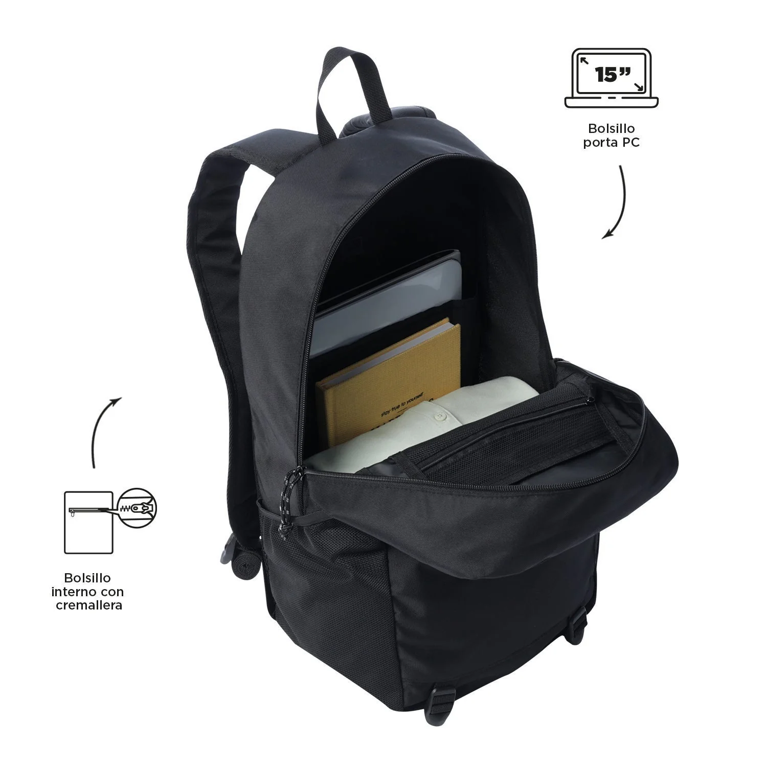 Mochila Rambo - Black - Image 5
