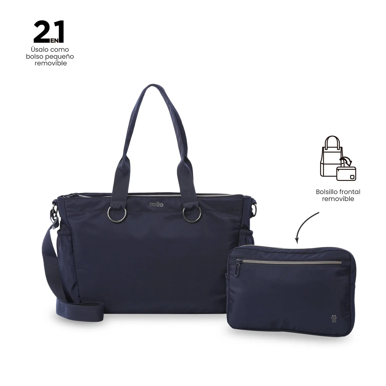 Pack Brasil - Azul Acero (Bolso + botella) - Image 8