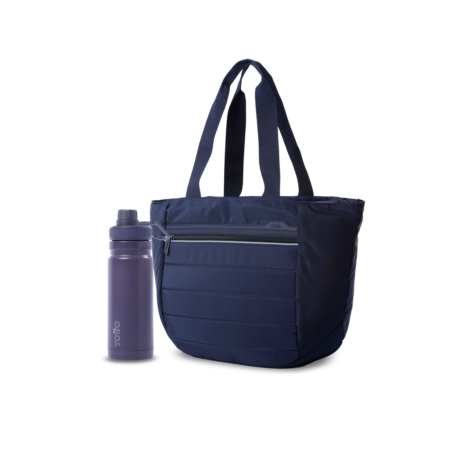 Pack Campus - Azul Acero (Bolso + Billetera)