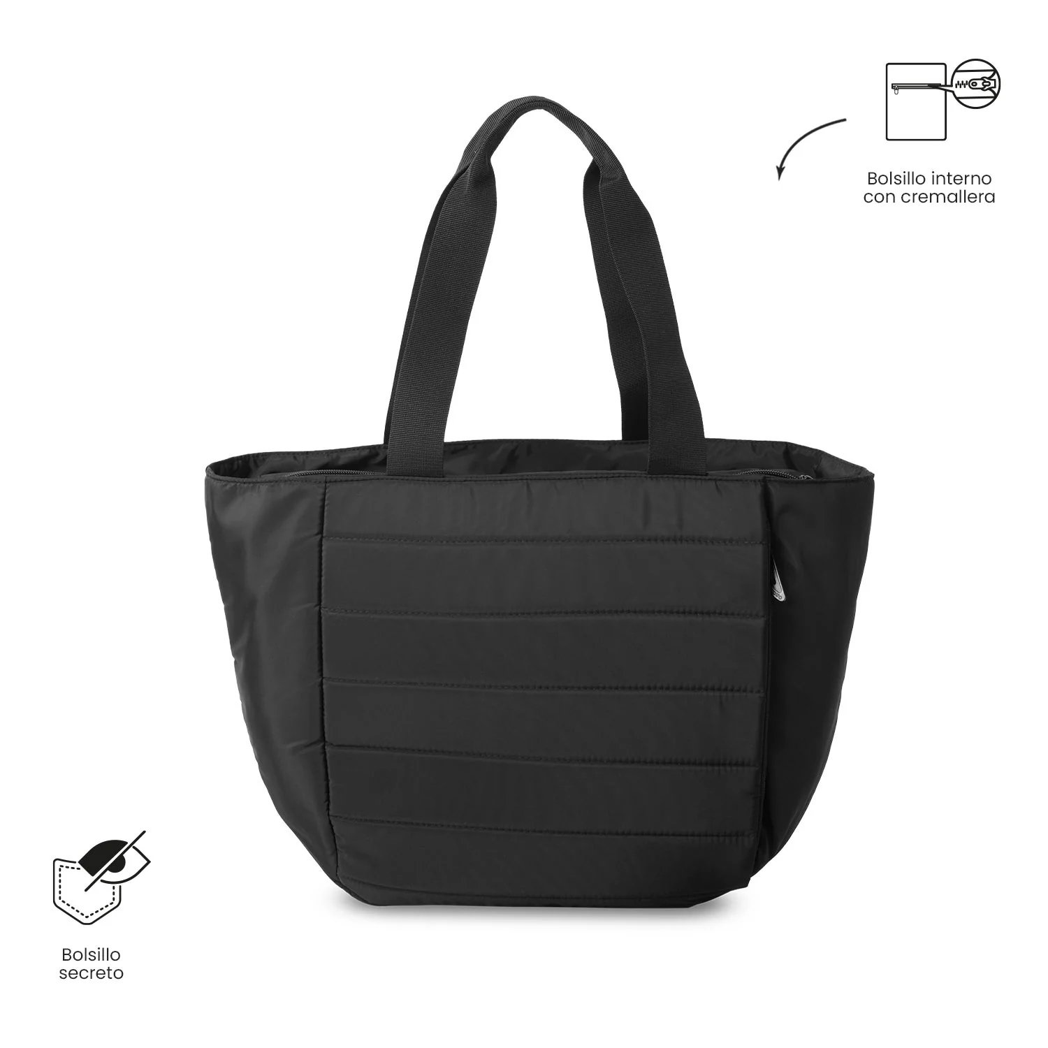 Pack Campus - Black (Bloso +Botella) - Image 4