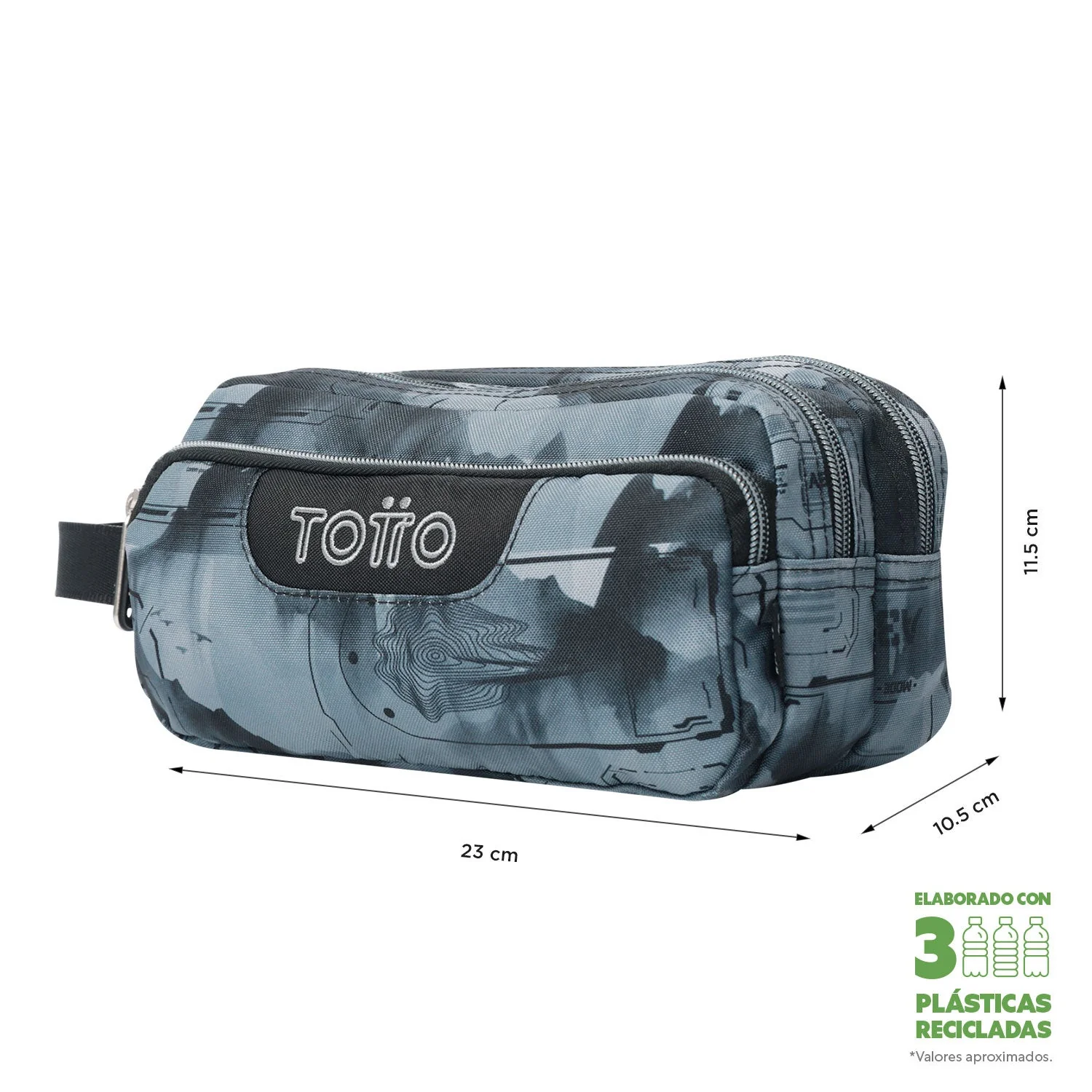 Pack escolar Digital Hill - Mochila + Estuche 3 compartimentos - Image 8