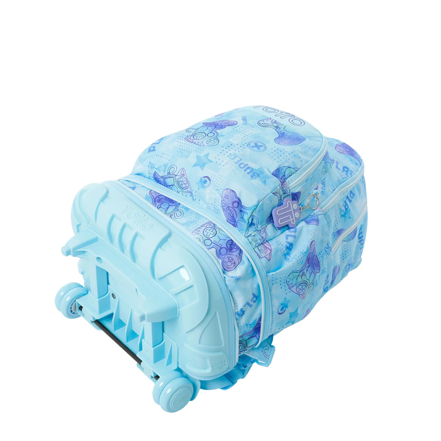 Pack escolar Polar - Mochila con ruedas desmontable + Estuche 3 compartimentos - Image 11