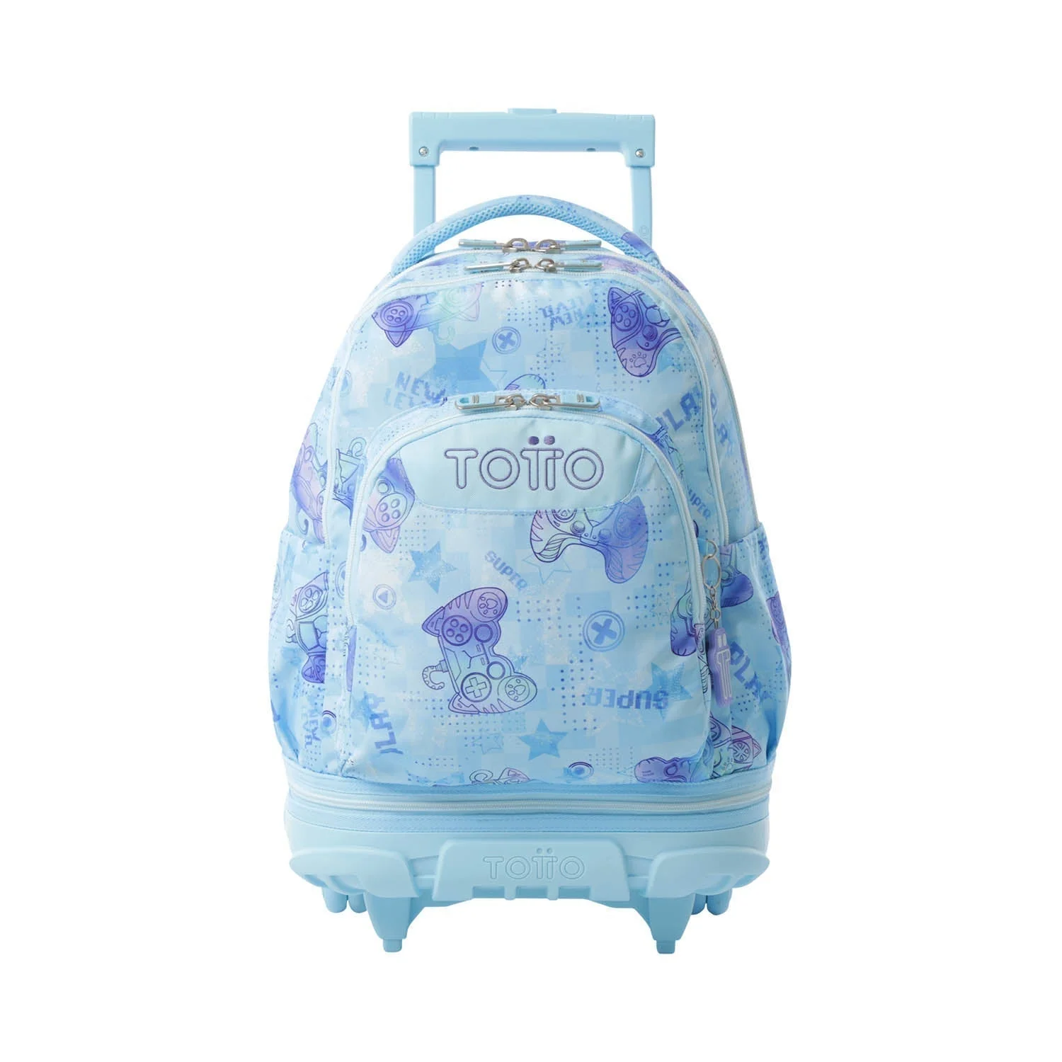 Pack escolar Polar - Mochila con ruedas desmontable + Estuche 3 compartimentos - Image 4